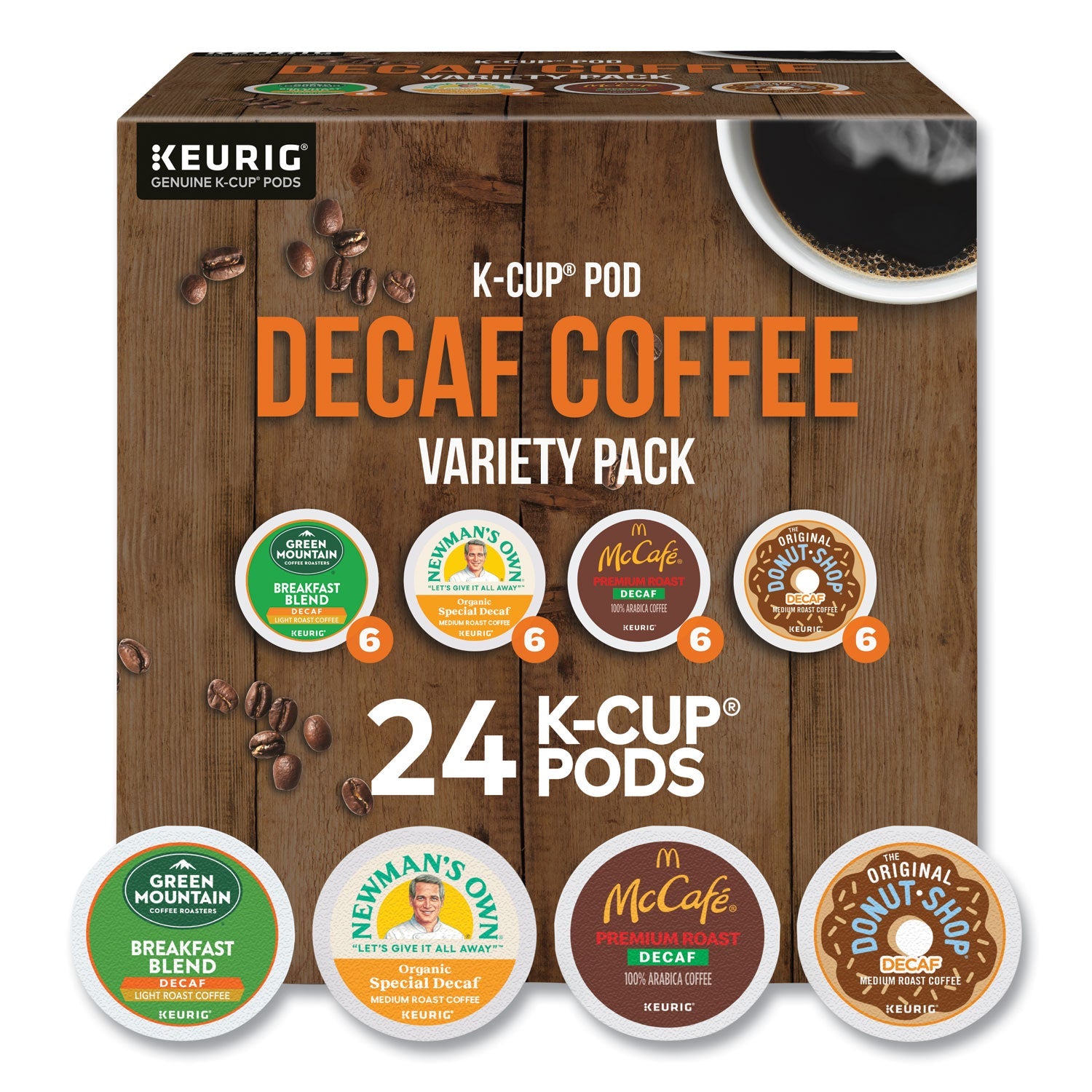 Decaf Variety Coffee K-Cups | Green Mountain 24-Ct