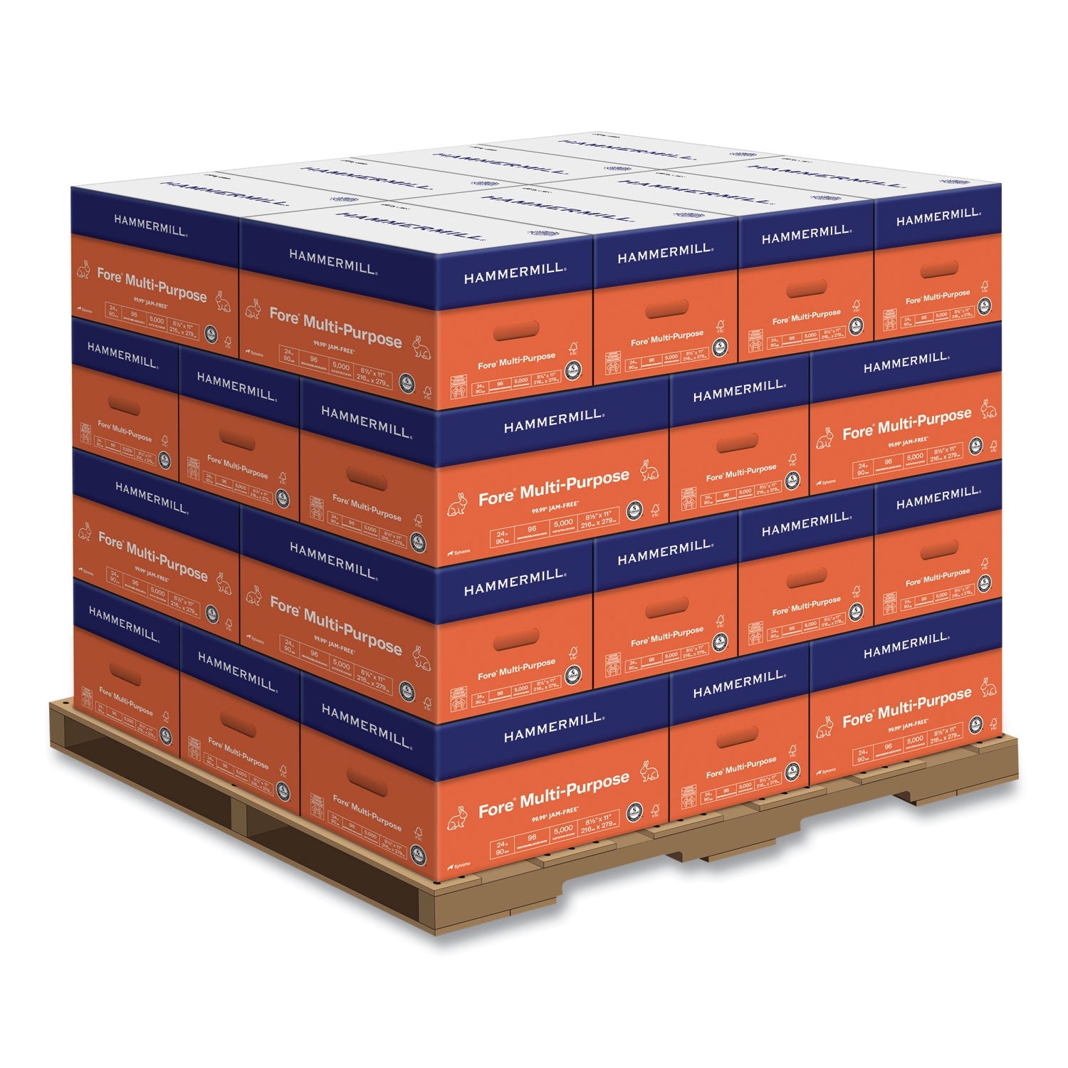 Fore Multipurpose Print Paper | Pallet, 32 Ctn