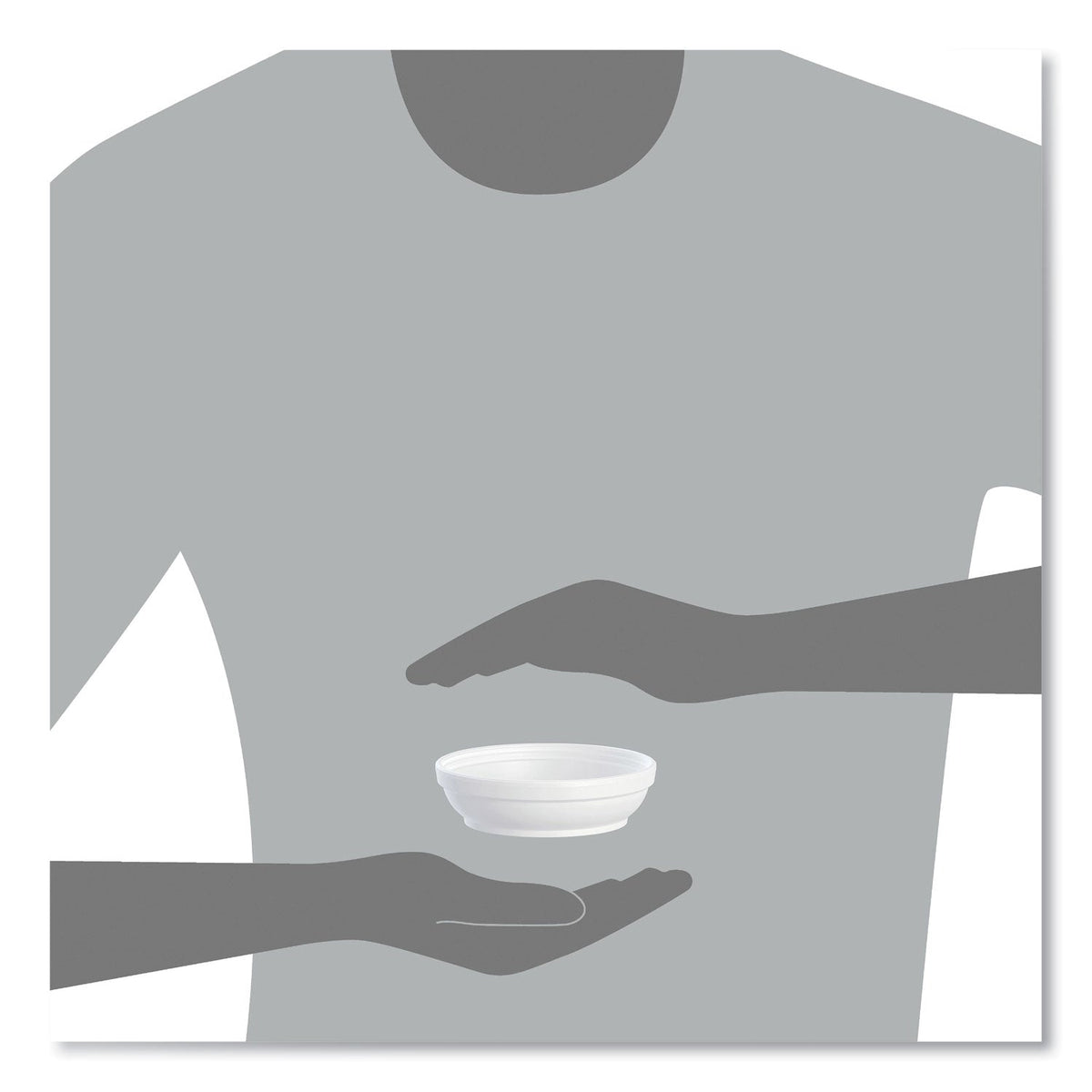 Dart® Insulated Foam Bowls, 5 Oz, White, 50/pack, 20 Packs/carton