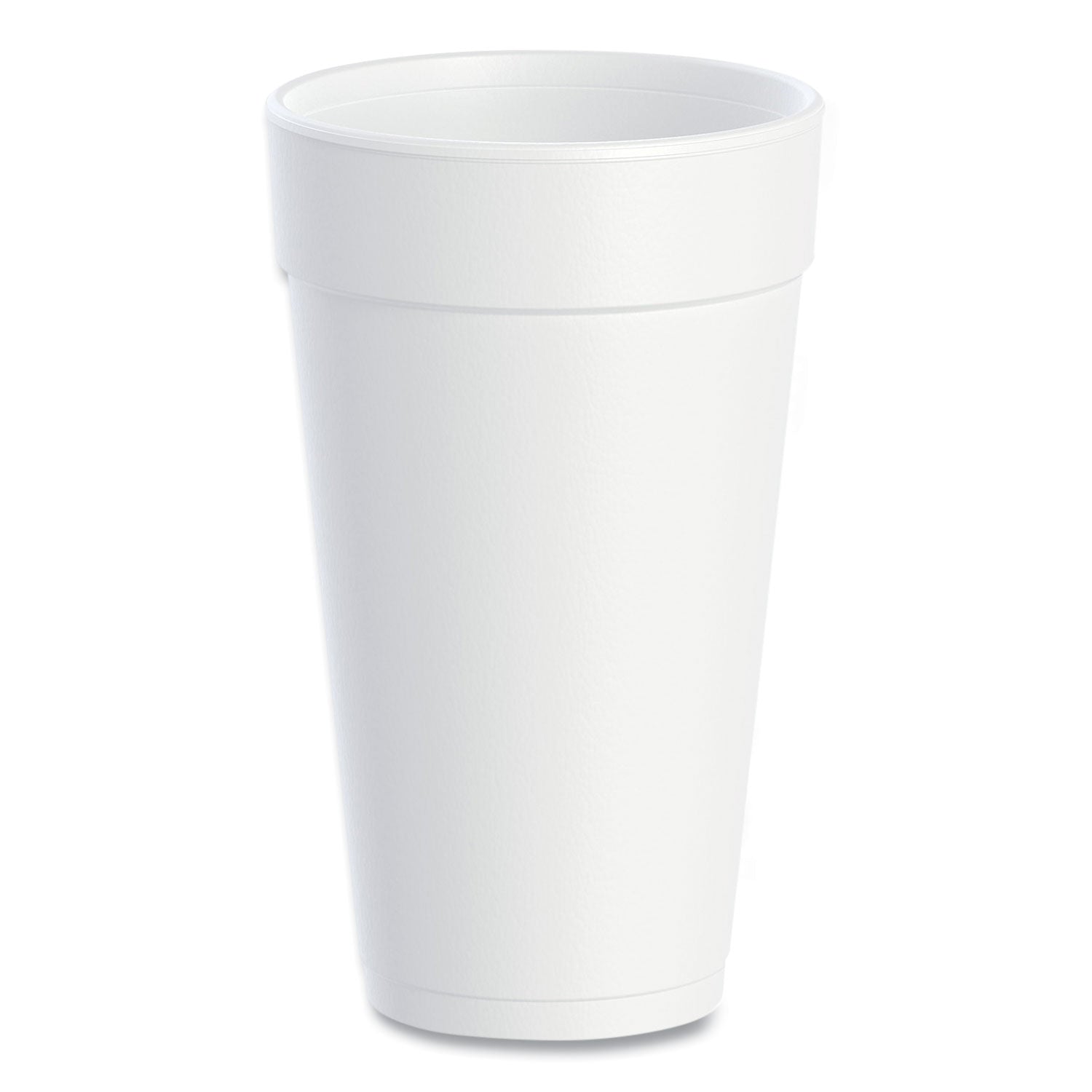 Dart® Foam Drink Cups, 20 Oz, White, 500/carton
