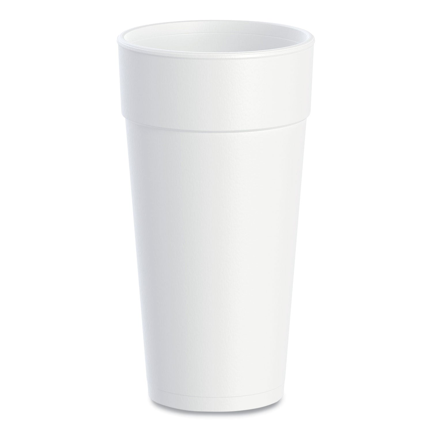 Dart Foam Drink Cups | 24oz, White, 500/Carton