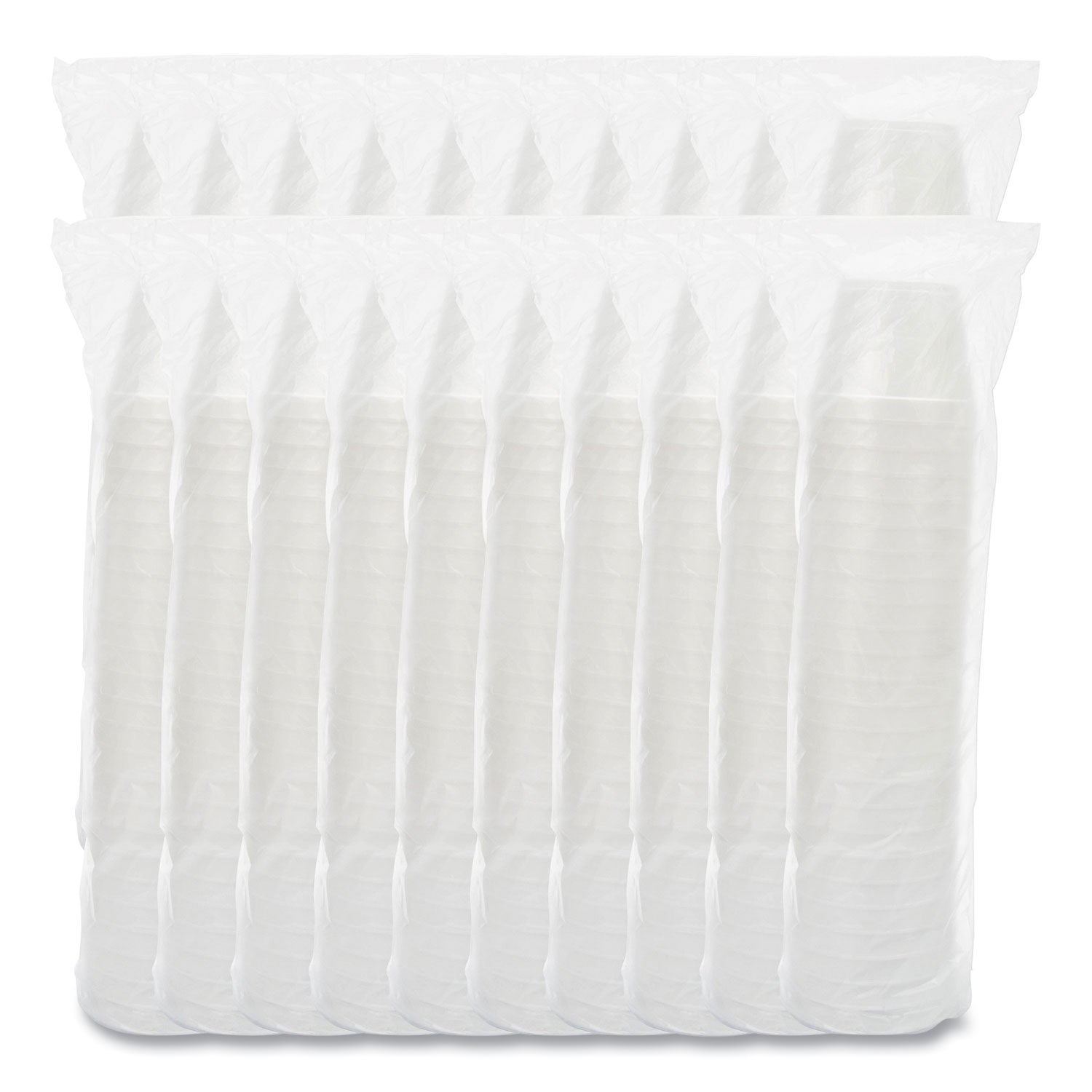 Dart® Foam Containers, 24 Oz, White, 25/bag, 20 Bags/carton