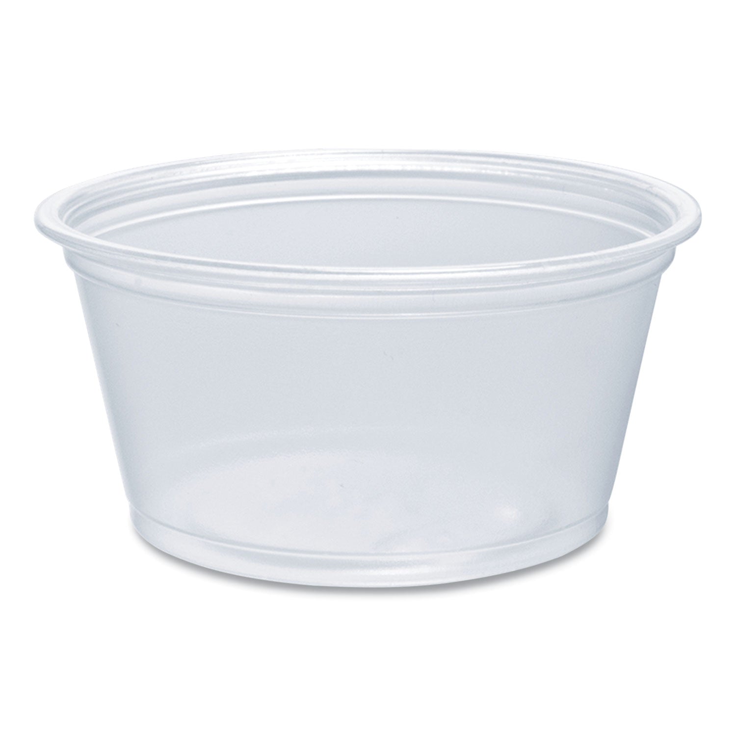 Dart® Conex Complements Portion/Medicine Cups, 2 oz, Plastic, Clear, 125/Bag, 20 Bags/Carton