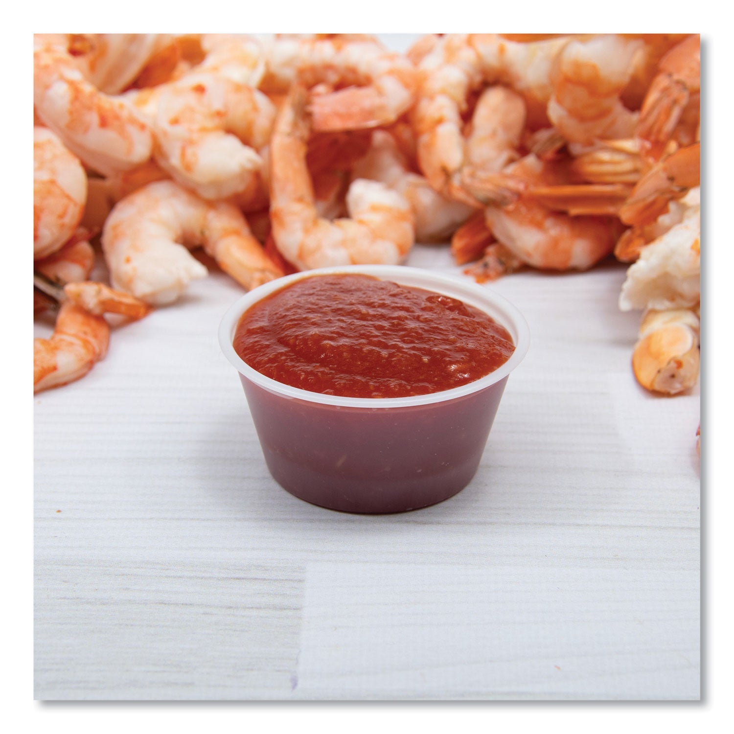 Dart® Conex Complements Portion/Medicine Cups, 2 oz, Plastic, Clear, 125/Bag, 20 Bags/Carton