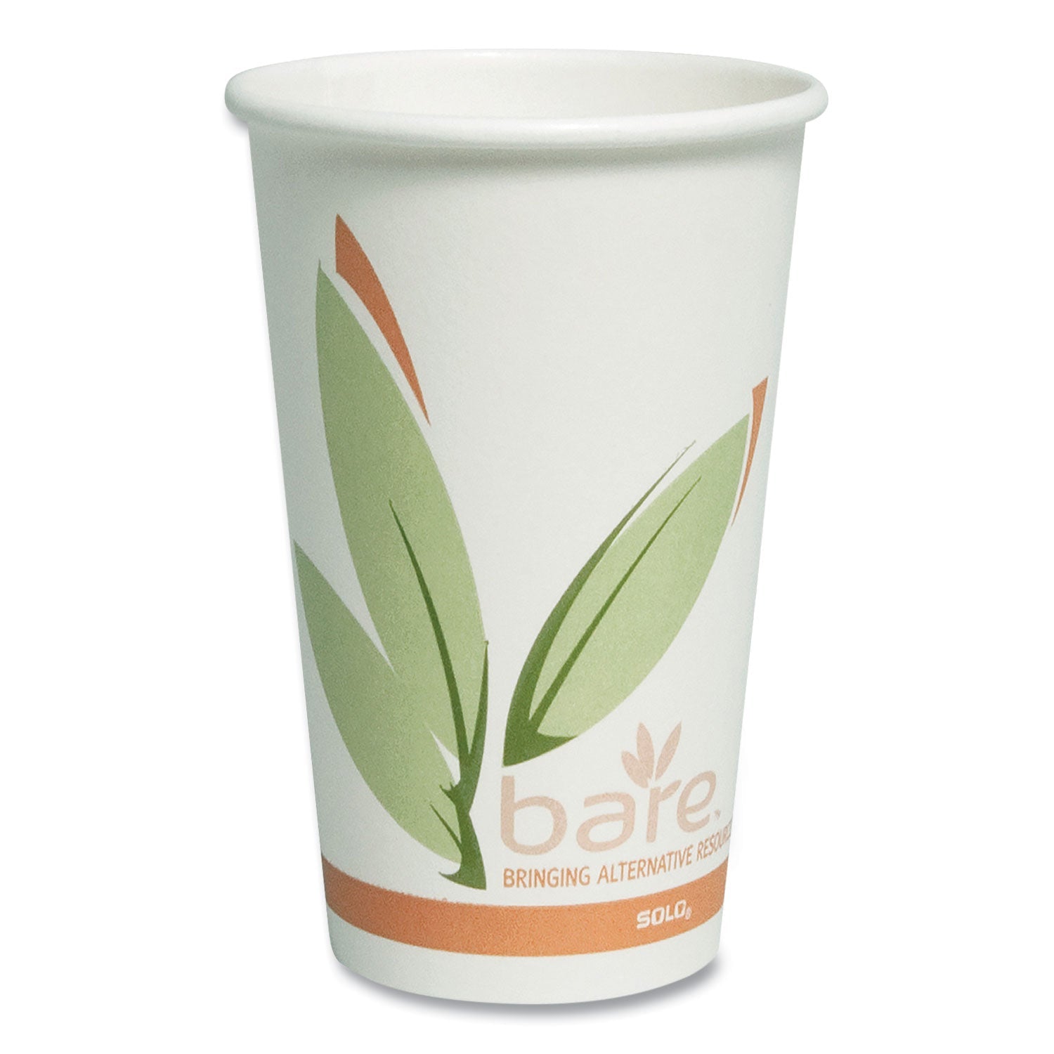 Bare Eco-Forward Paper Hot Cups | 16oz 1000-Count