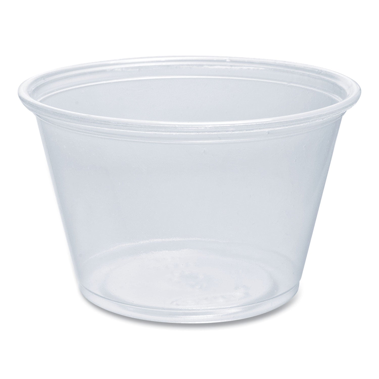 Dart® Conex Complements Portion/Medicine Cups, 4 oz, Plastic, Clear, 125/Bag, 20 Bags/Carton