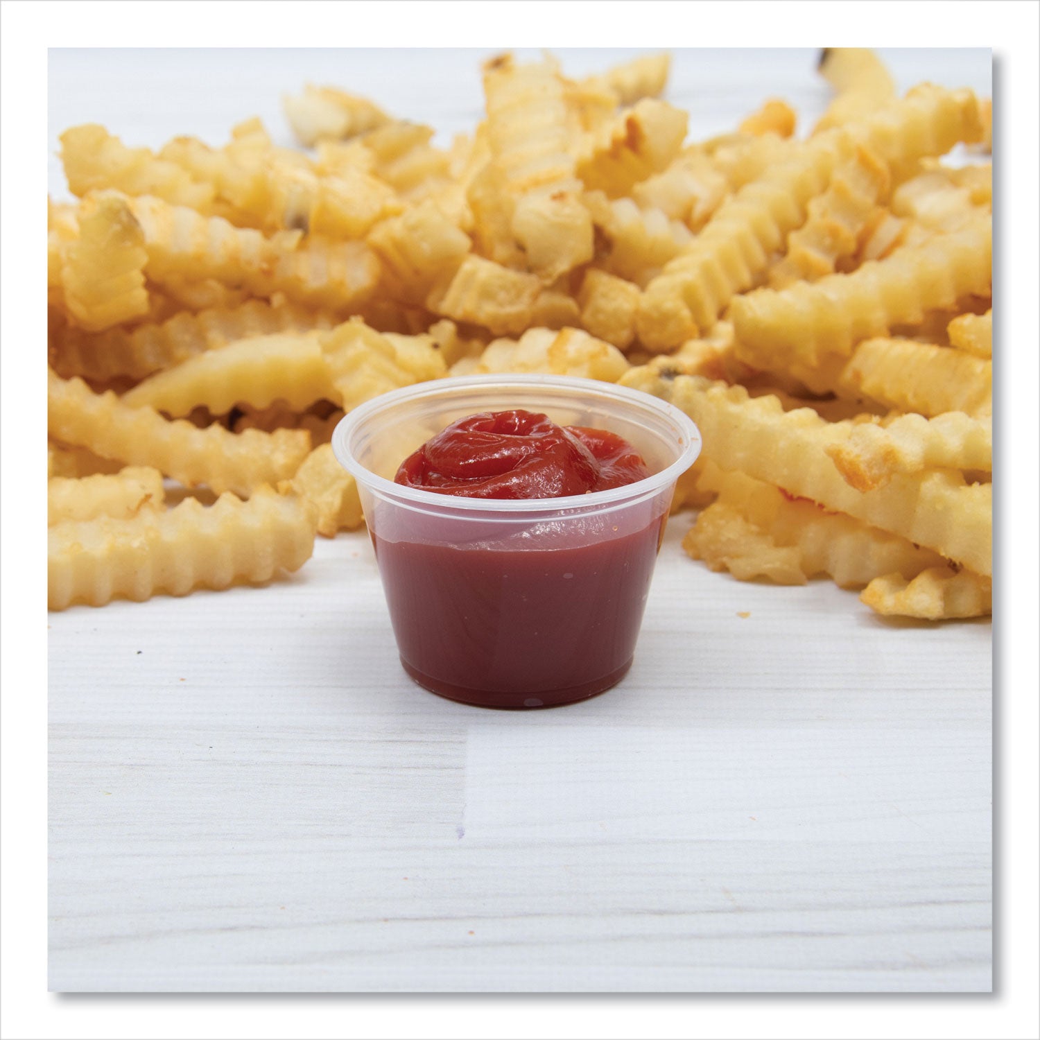 Dart® Conex Complements Portion/Medicine Cups, 4 oz, Plastic, Clear, 125/Bag, 20 Bags/Carton