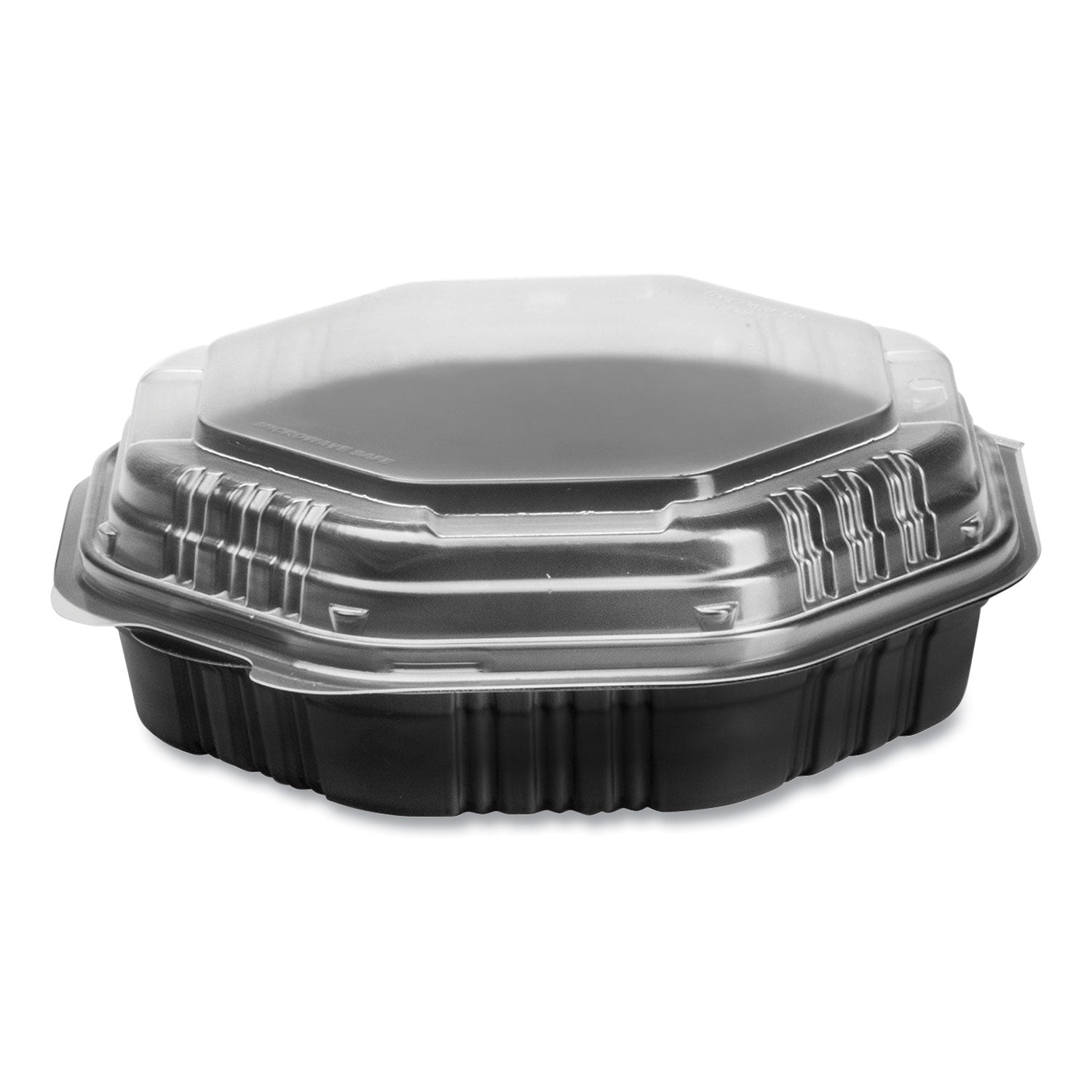 OctaView Hinged-Lid Hot Food Containers | 31oz