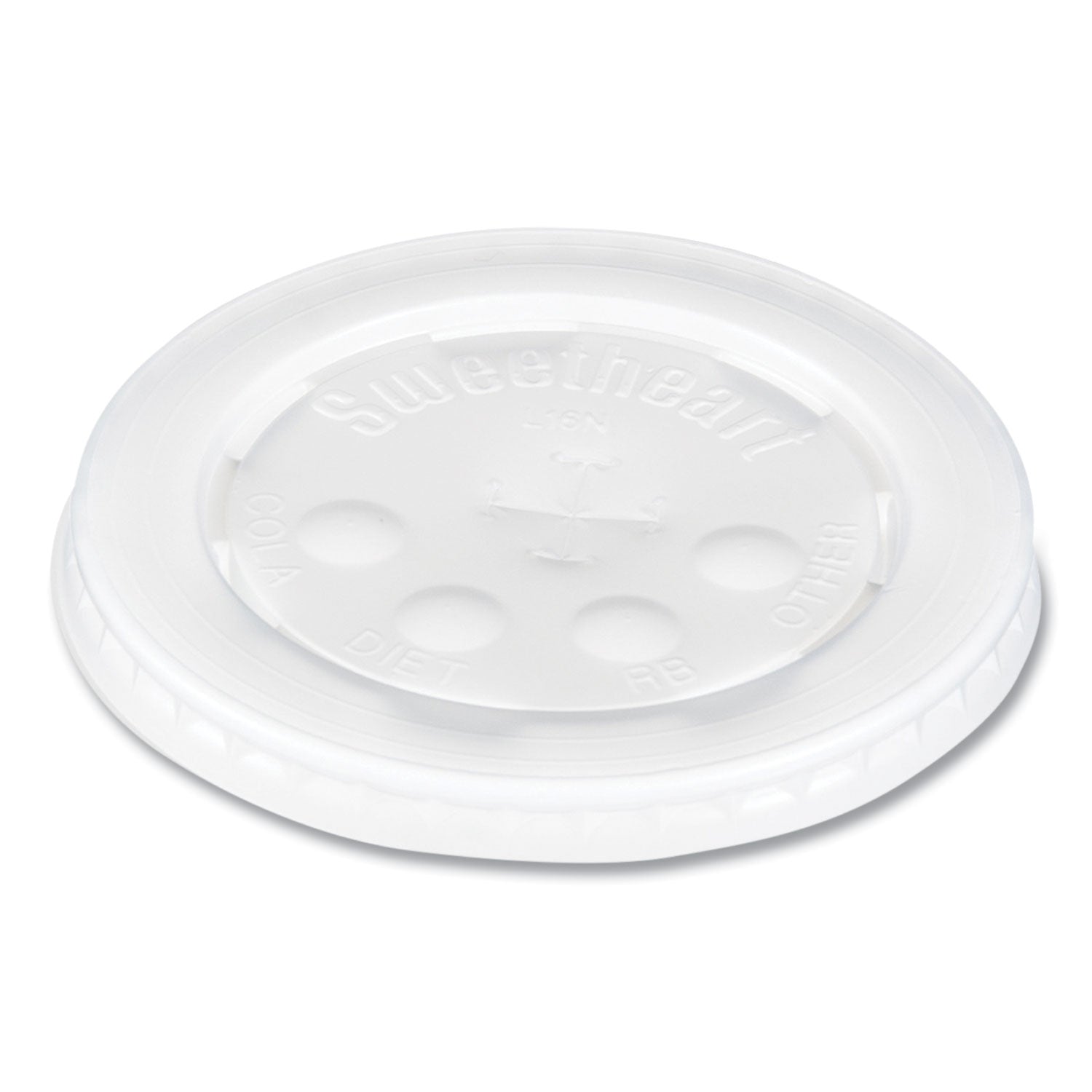 Straw-Slot Cold Cup Lids | Translucent 2000-Ct
