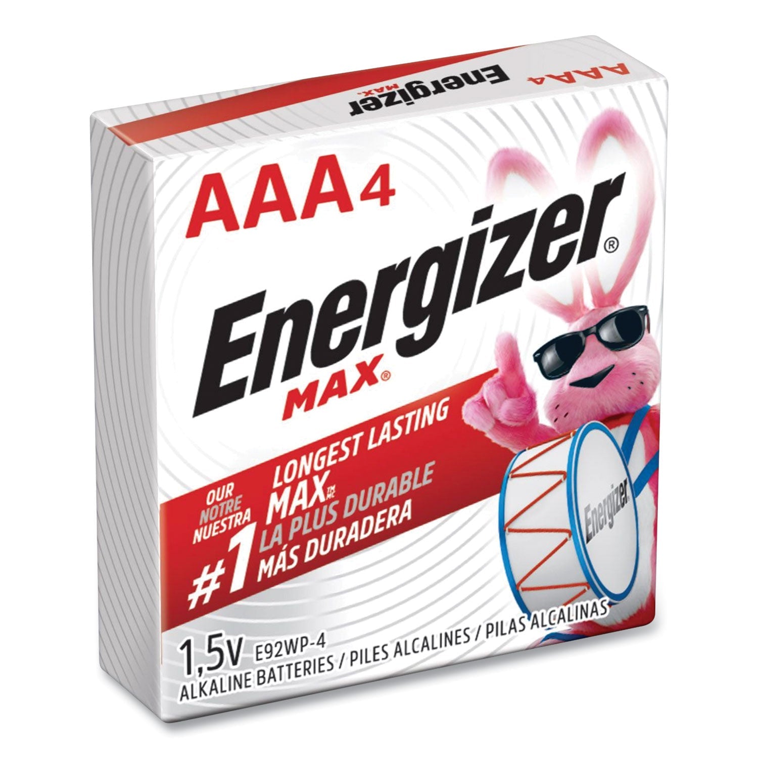 Max AAA Alkaline Batteries | 1.5V 4-Pack