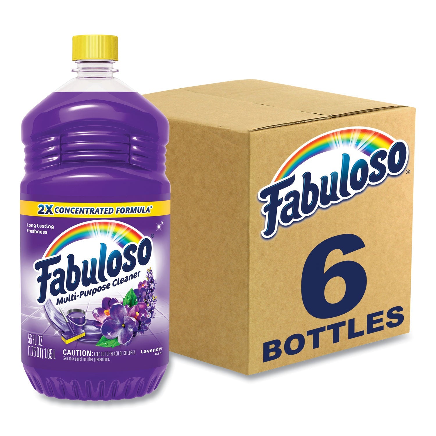 Fabuloso® Multi-Use Cleaner, Lavender Scent, 56 Oz Bottle