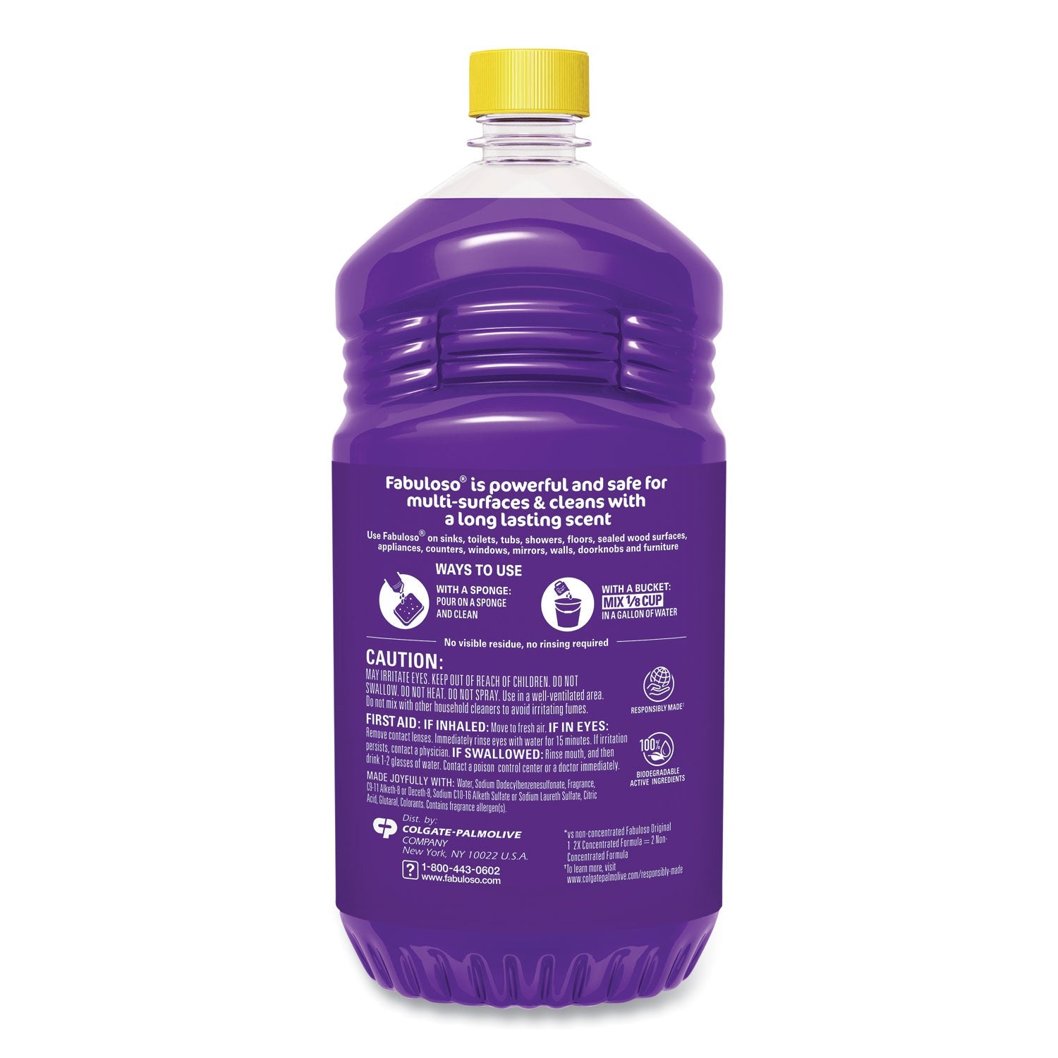 Fabuloso® Multi-Use Cleaner, Lavender Scent, 56 Oz Bottle