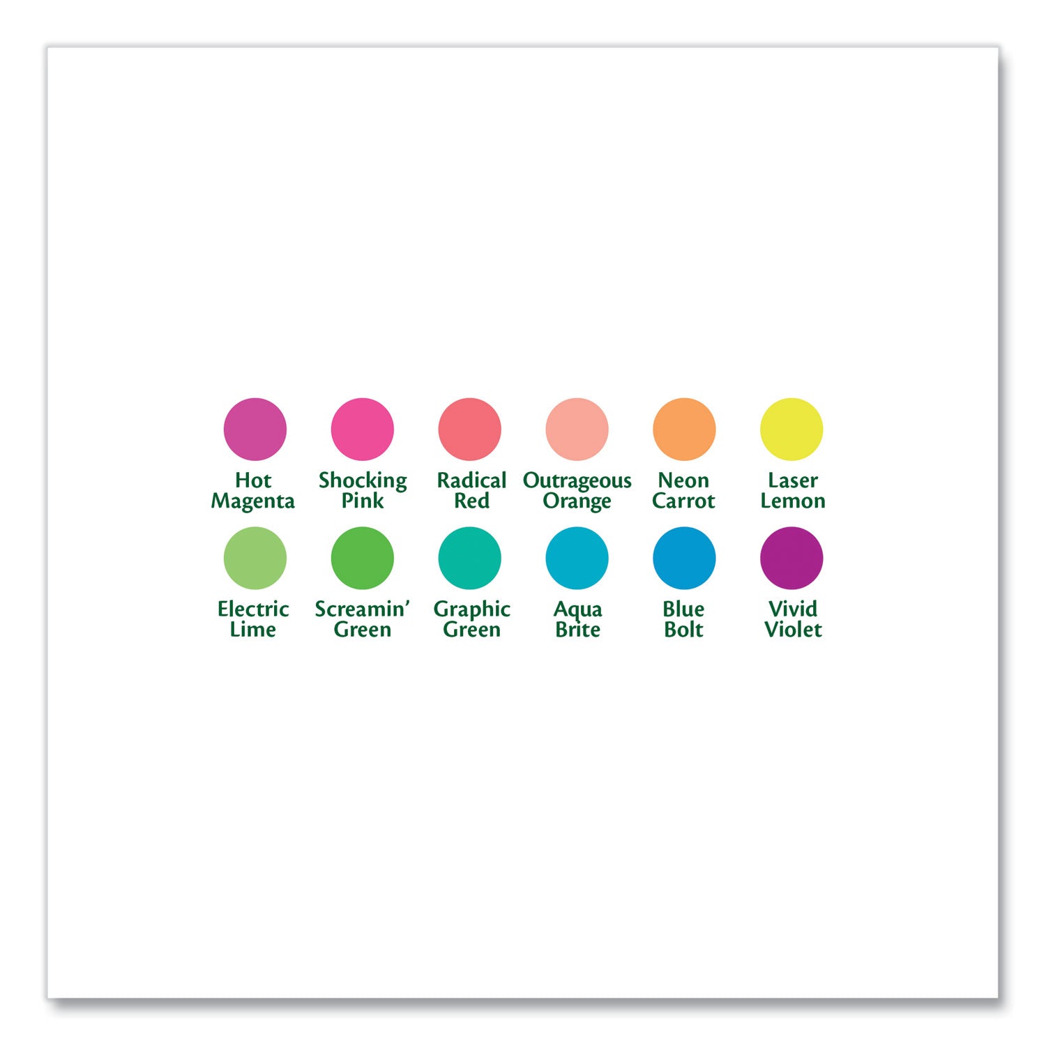 Crayola® Neon Oil Pastels, 12 Assorted Colors, 12/pack