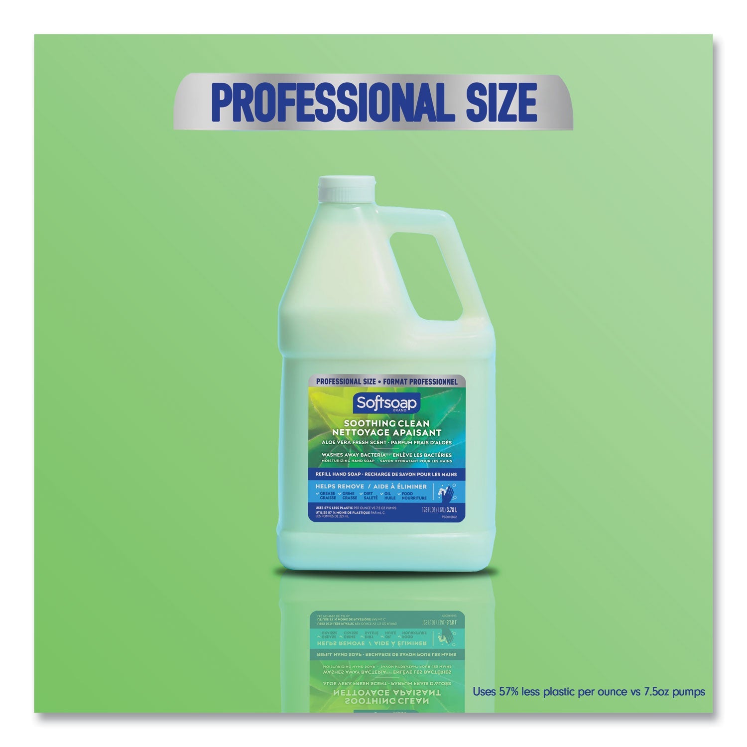 Softsoap® Liquid Hand Soap Refill with Aloe, Aloe Vera Fresh Scent, 1 gal