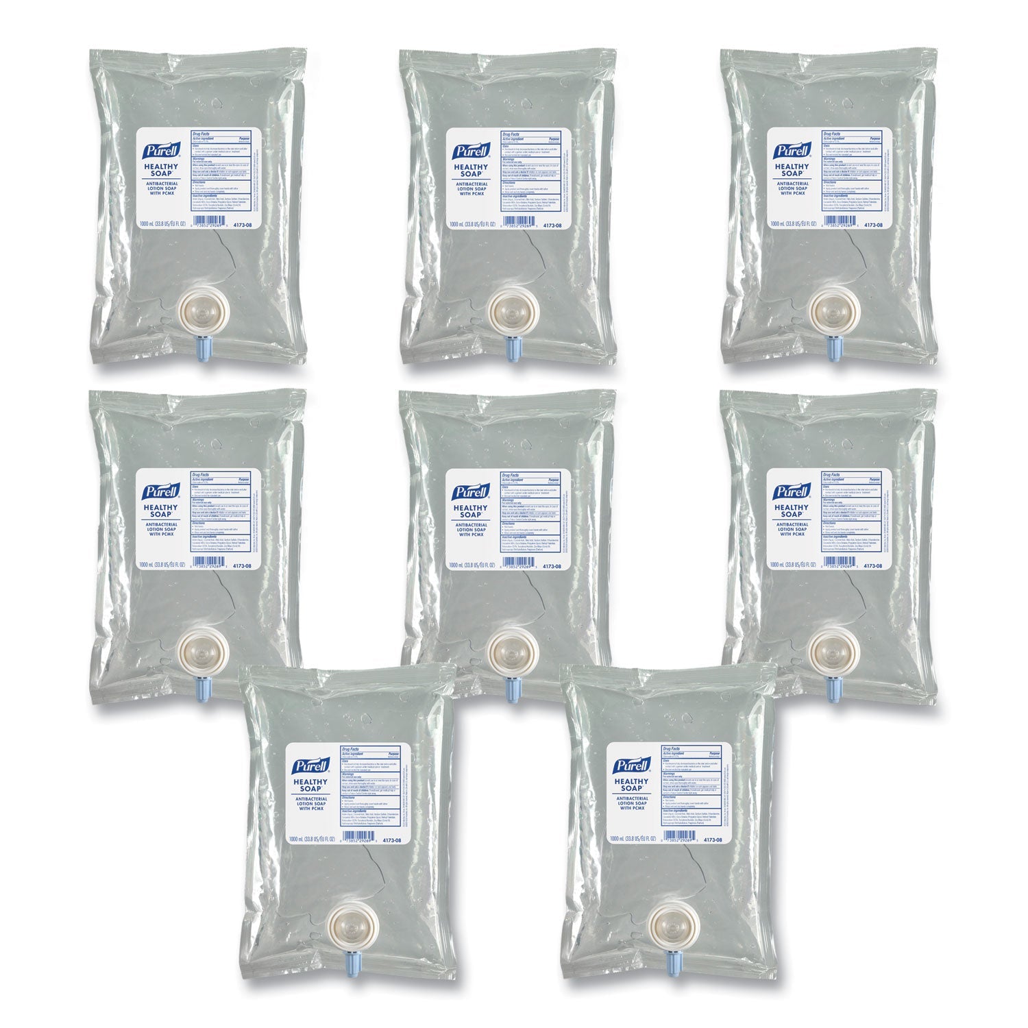 PURELL Antibacterial Lotion Soap Refill | 8-Pack
