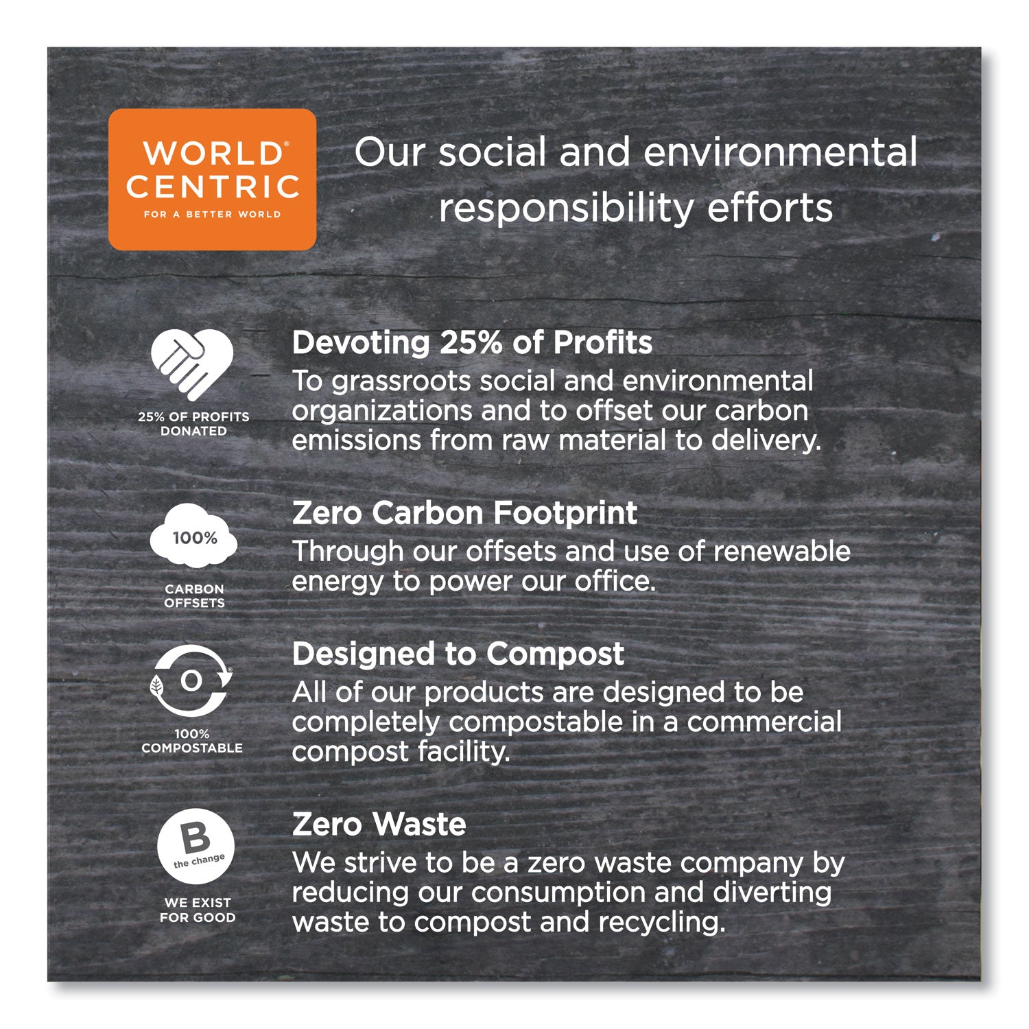 World Centric® Cutlery Dispenser Refills, Knife, Plastic, White, 100/Bag, 10 Bags/Carton