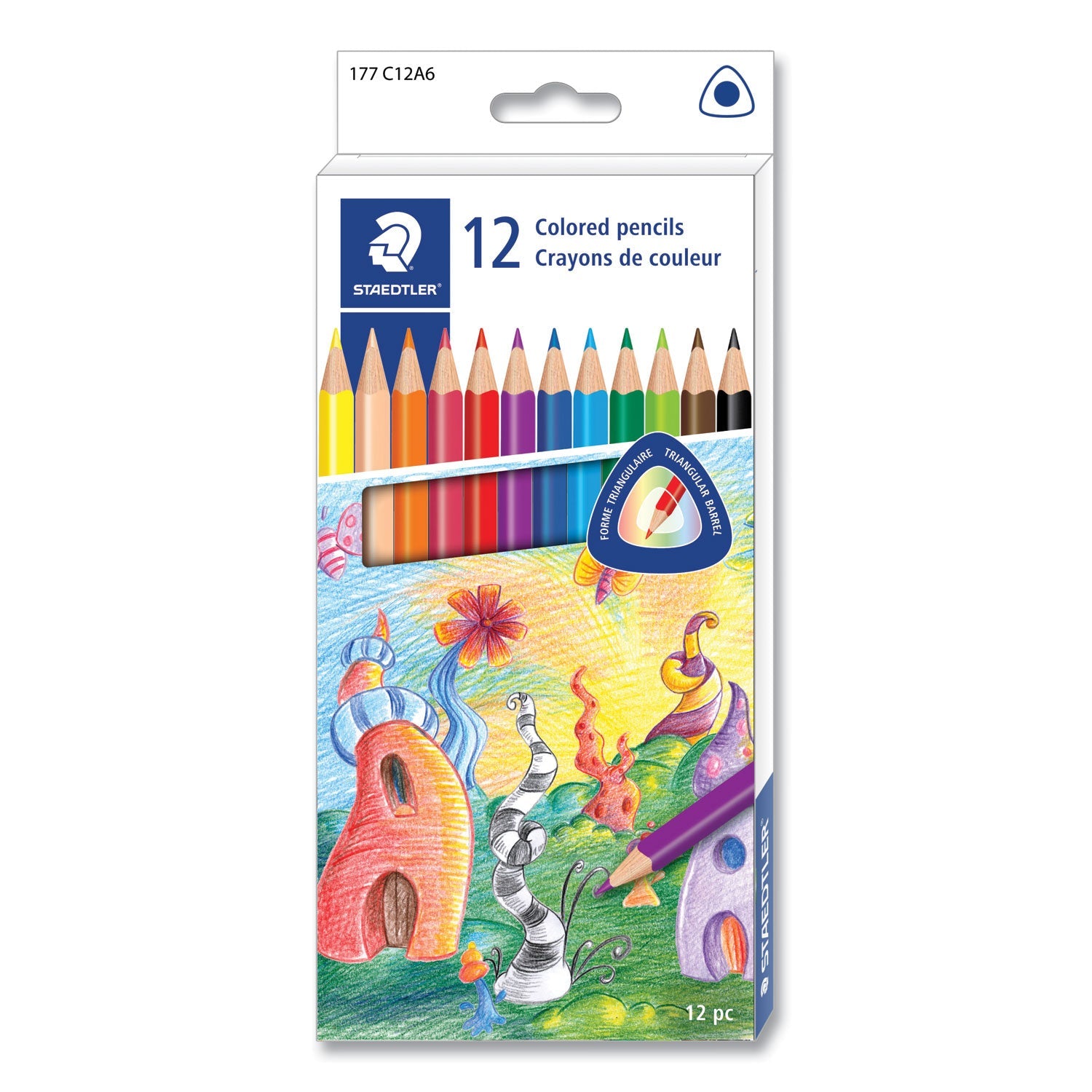 Colored Pencils | Staedtler® | 12/Pack Assorted
