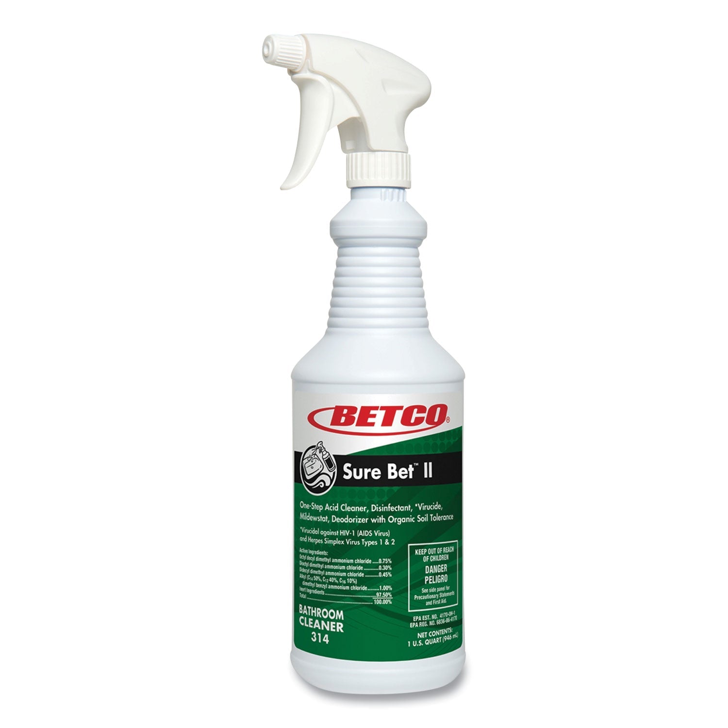 Sure Bet II Disinfectant | Betco® Floral 32oz
