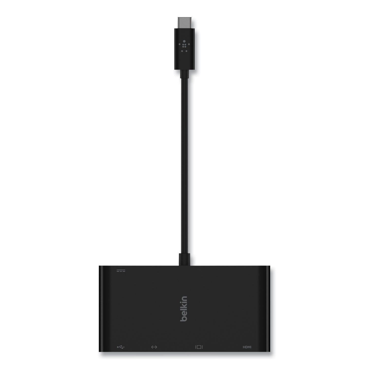USB-C Multimedia + Charge Adapter | Black