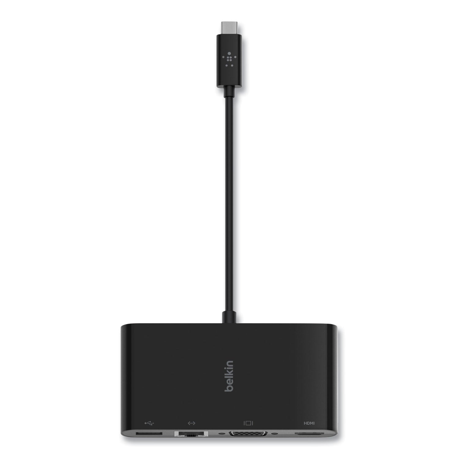 USB-C Multimedia Adapter | 5-Port | Black