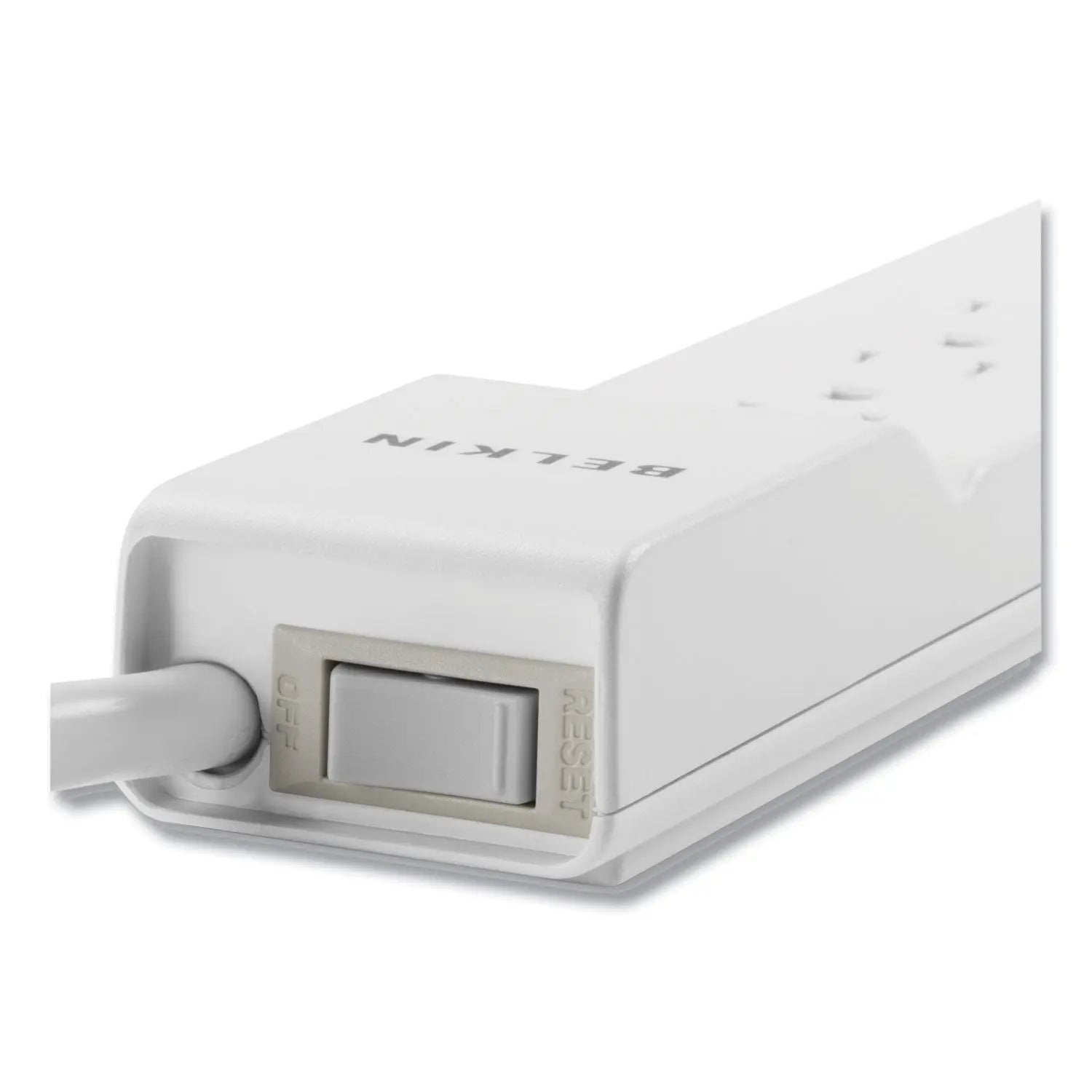 Belkin® Home/Office Surge Protector, 6 AC Outlets, 6 ft Cord, 720 J, White - Bloom Skins