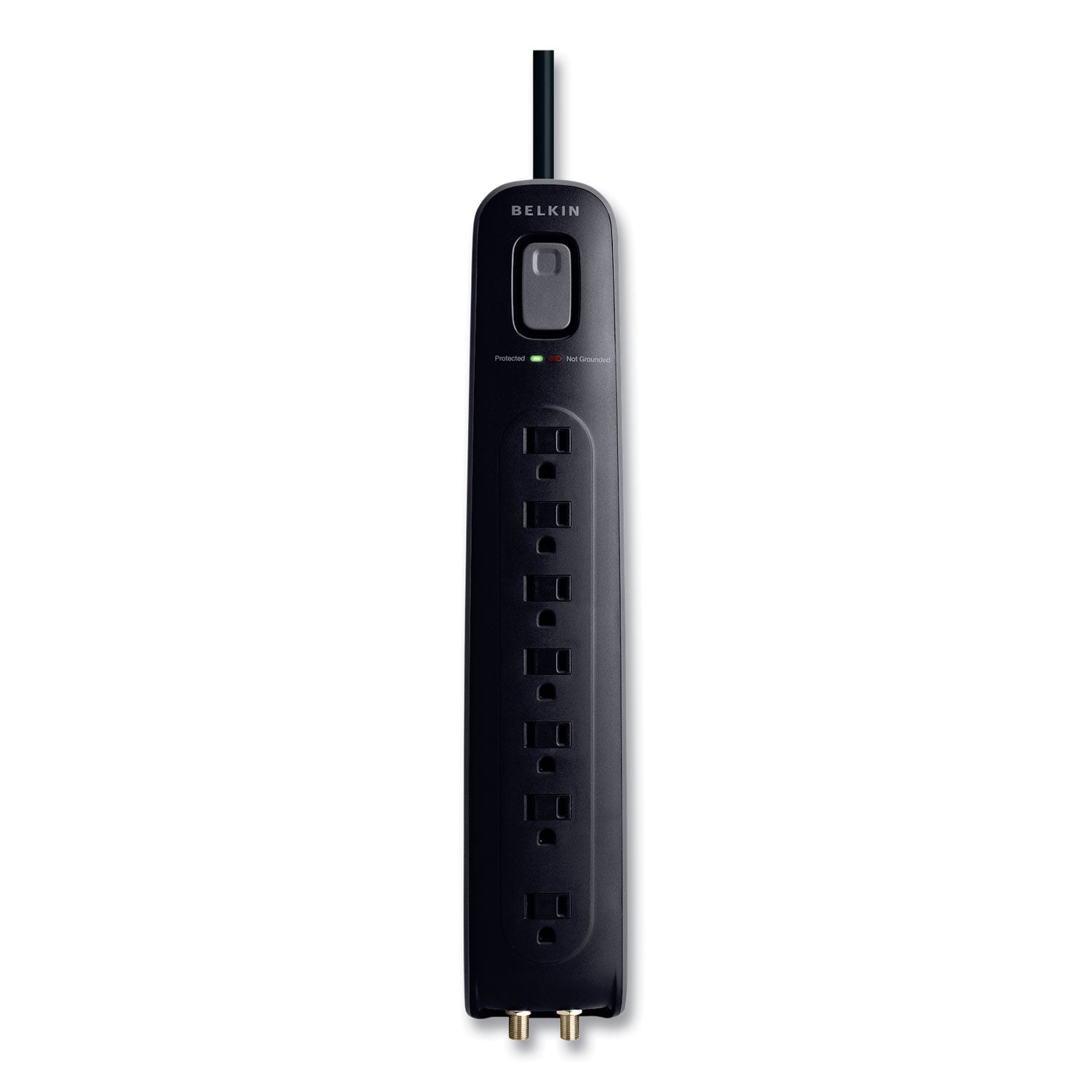Belkin® Ultimate Surge Protector, 7 AC Outlets, 4 ft Cord, 2,000 J, Black