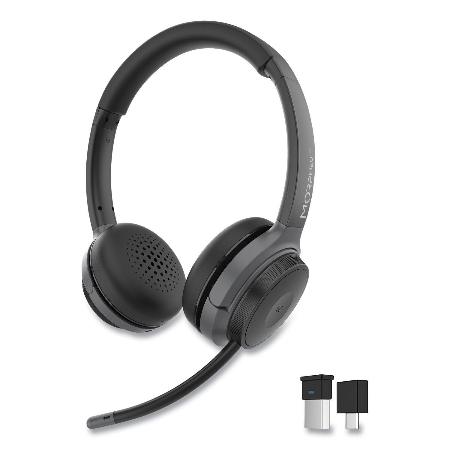 Wireless Stereo Headset | Detachable Boom Mic