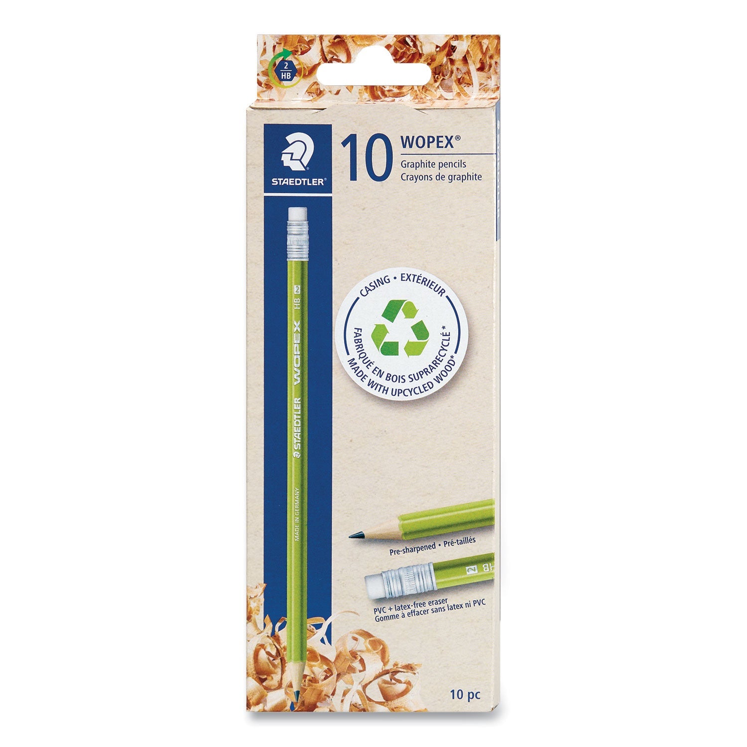 Wopex Extruded Pencil | Staedtler® HB #2 | Green