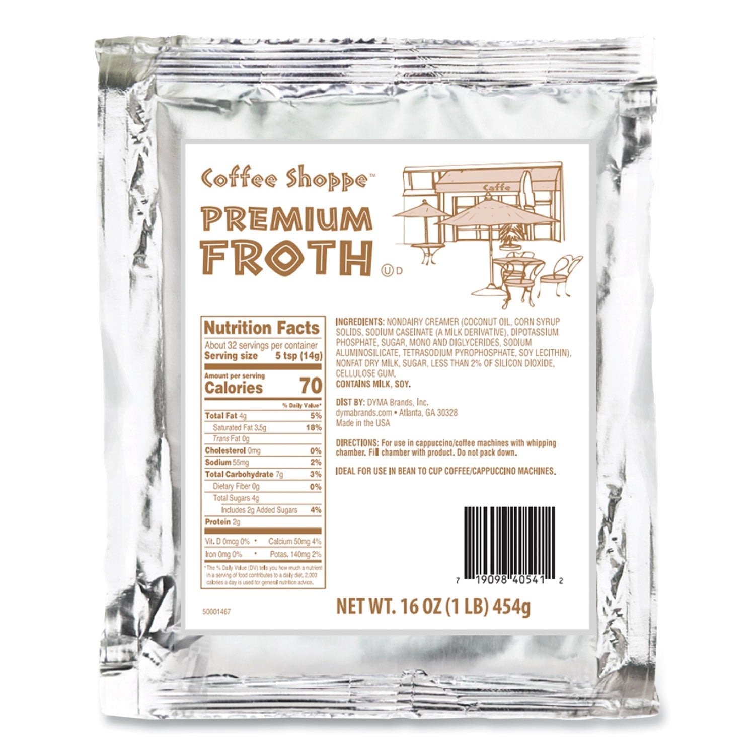 Premium Froth Topping | For Cappuccino Machines