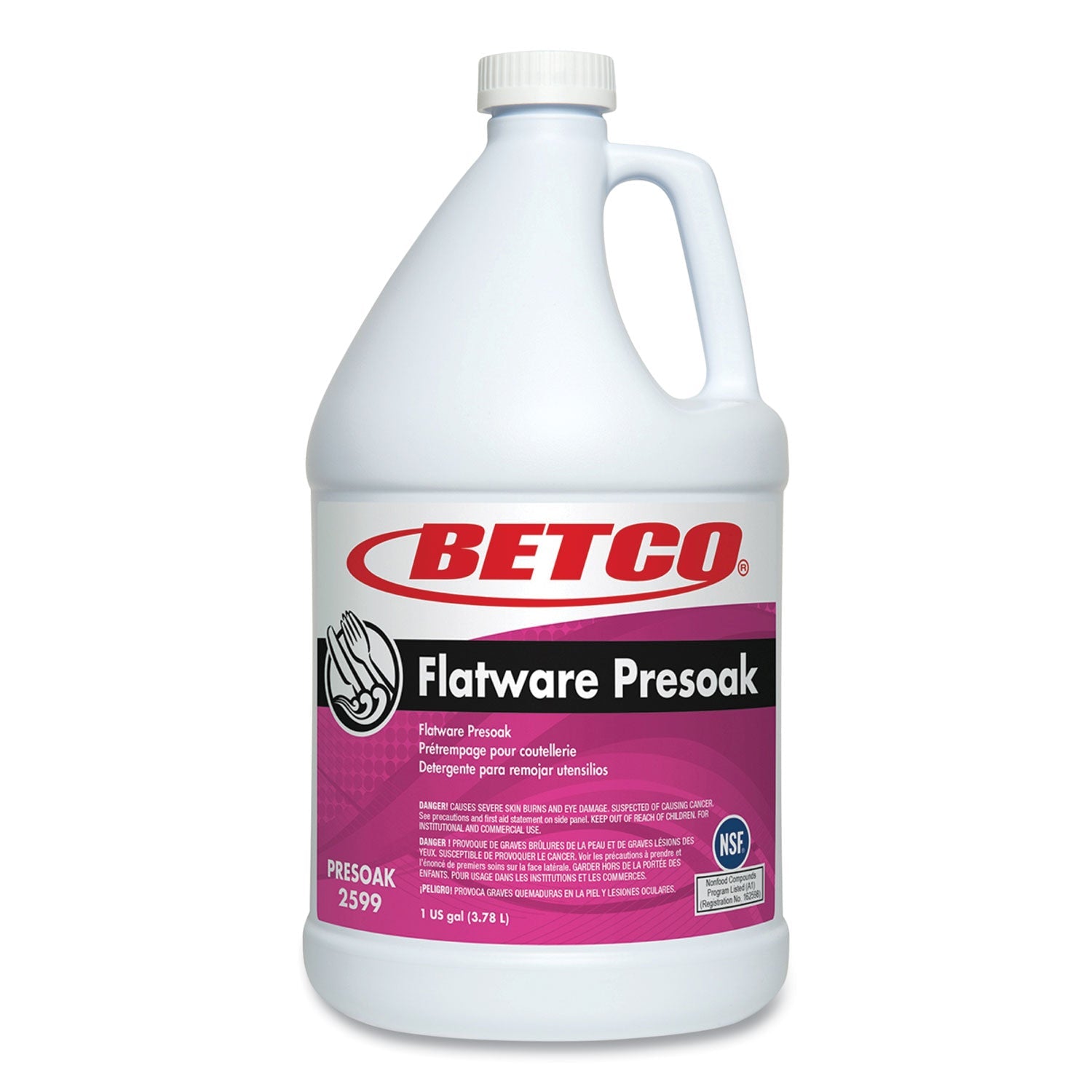Flatware Presoak | Betco® | 1 Gallon