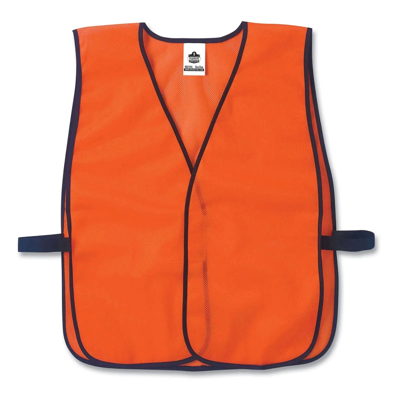 ergodyne® GloWear 8010HL Non-Certified Economy Vest, One Size Fits Most, Orange - Bloom Skins