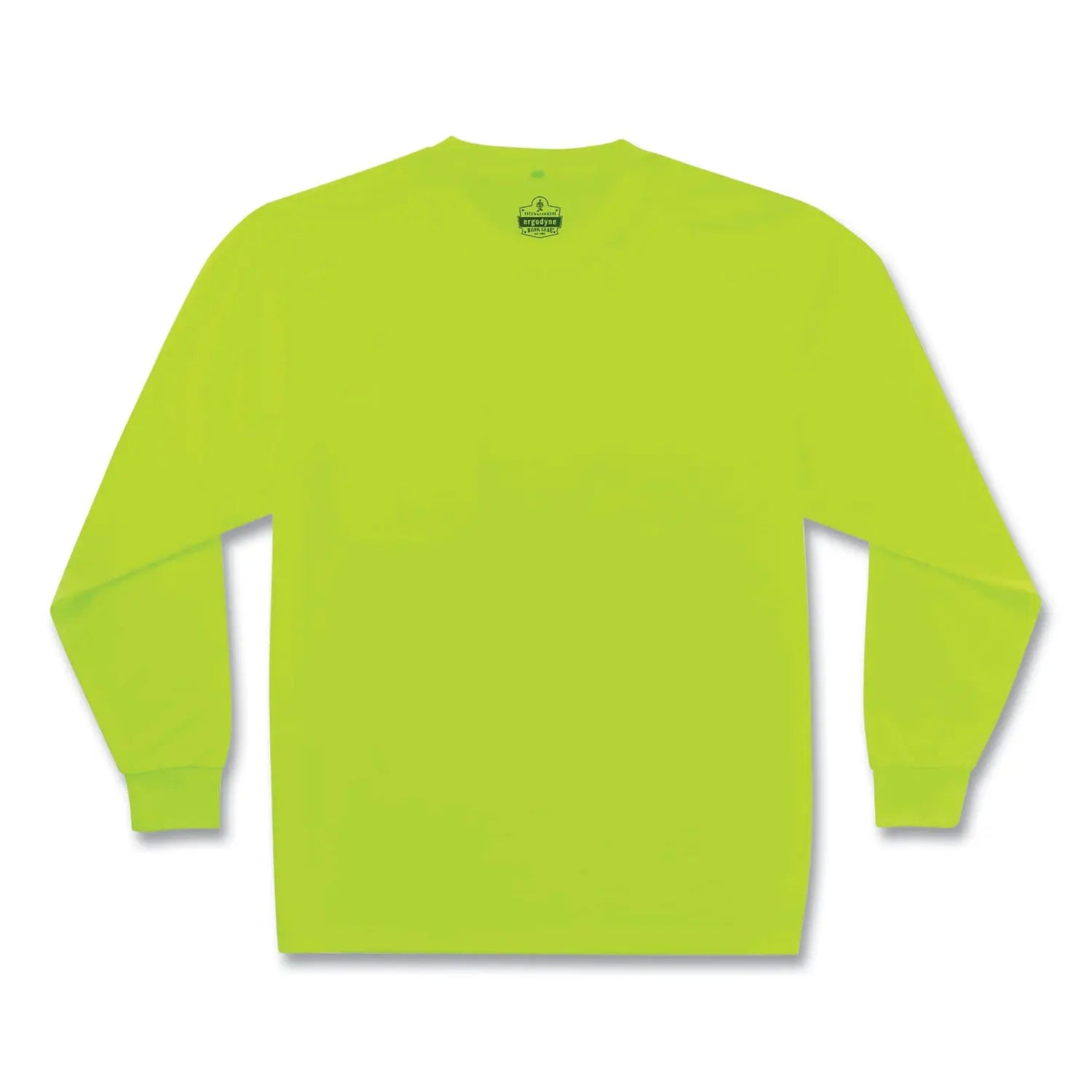 ergodyne® GloWear 8091 Non-Certified Hi-Vis Long Sleeve Shirt, 2X-Large, Lime