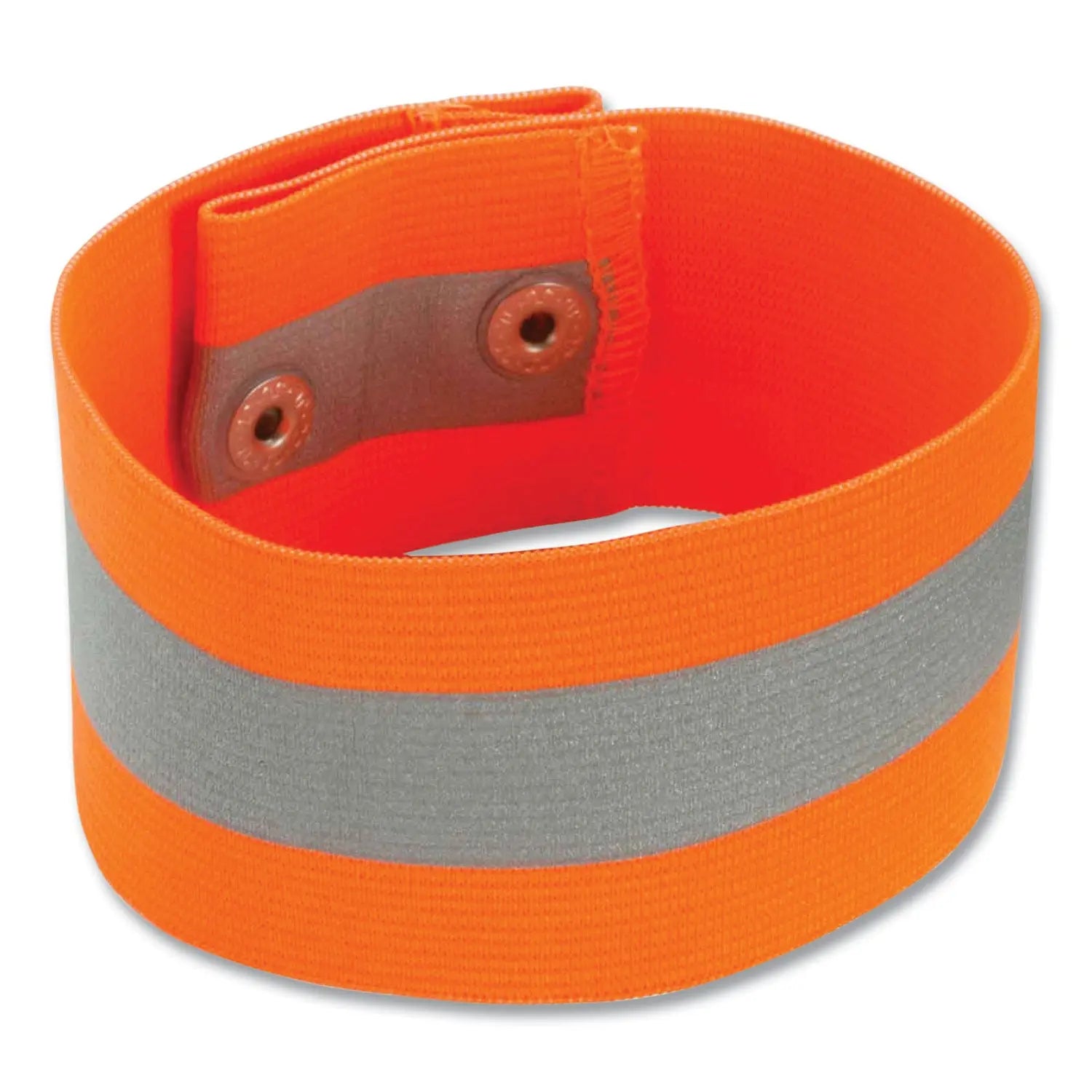 ergodyne® GloWear Hi Vis Arm and Leg Band with Snap Closure, Large/X-Large, Orange