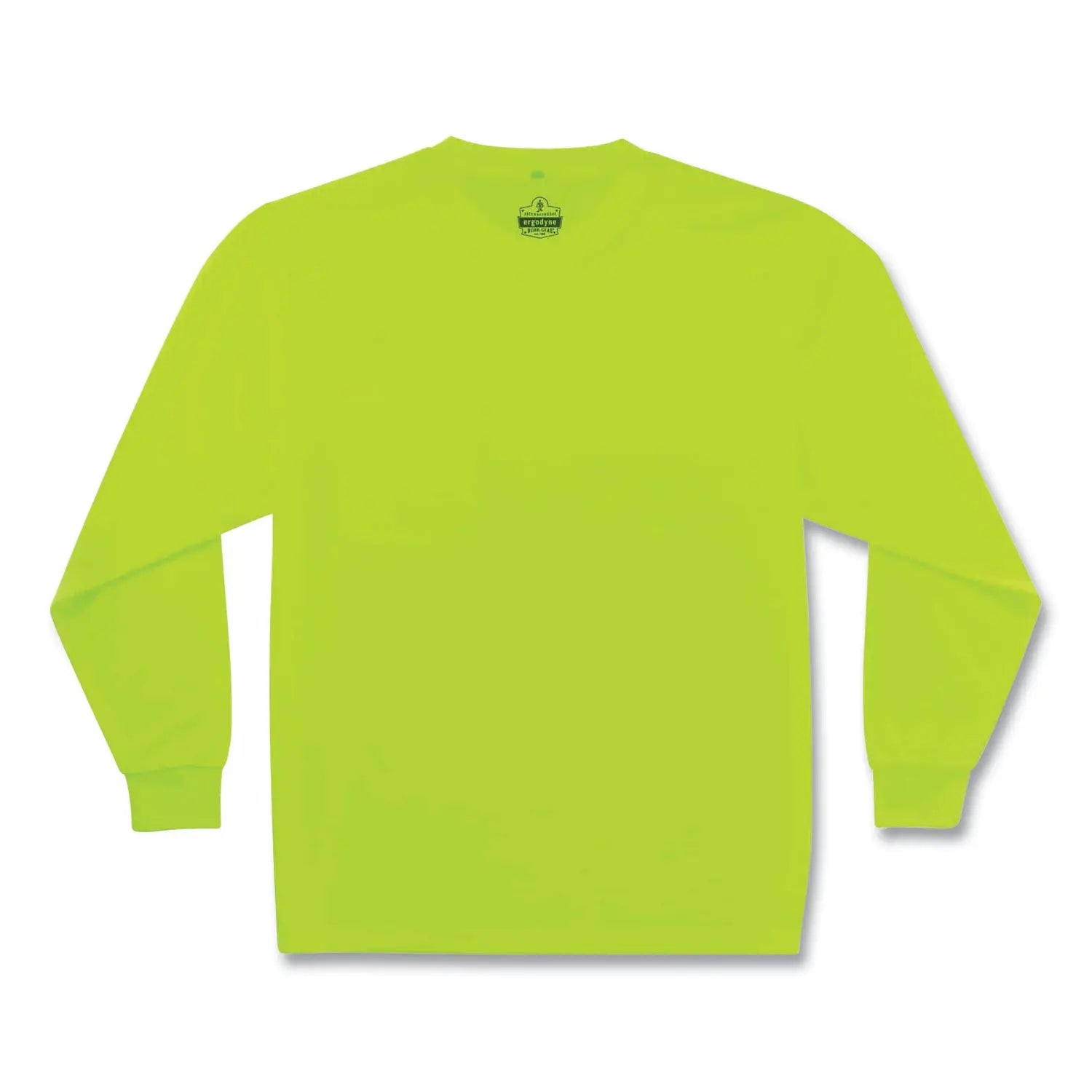 ergodyne® GloWear 8091 Non-Certified Hi-Vis Long Sleeve Shirt, 4X-Large, Lime