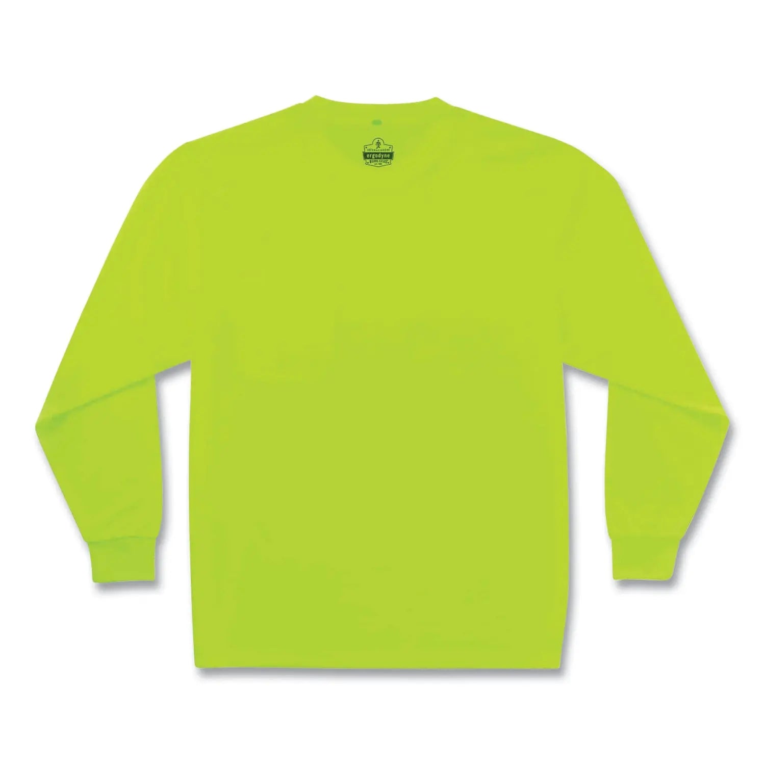ergodyne® GloWear 8091 Non-Certified Hi-Vis Long Sleeve Shirt, Medium, Lime