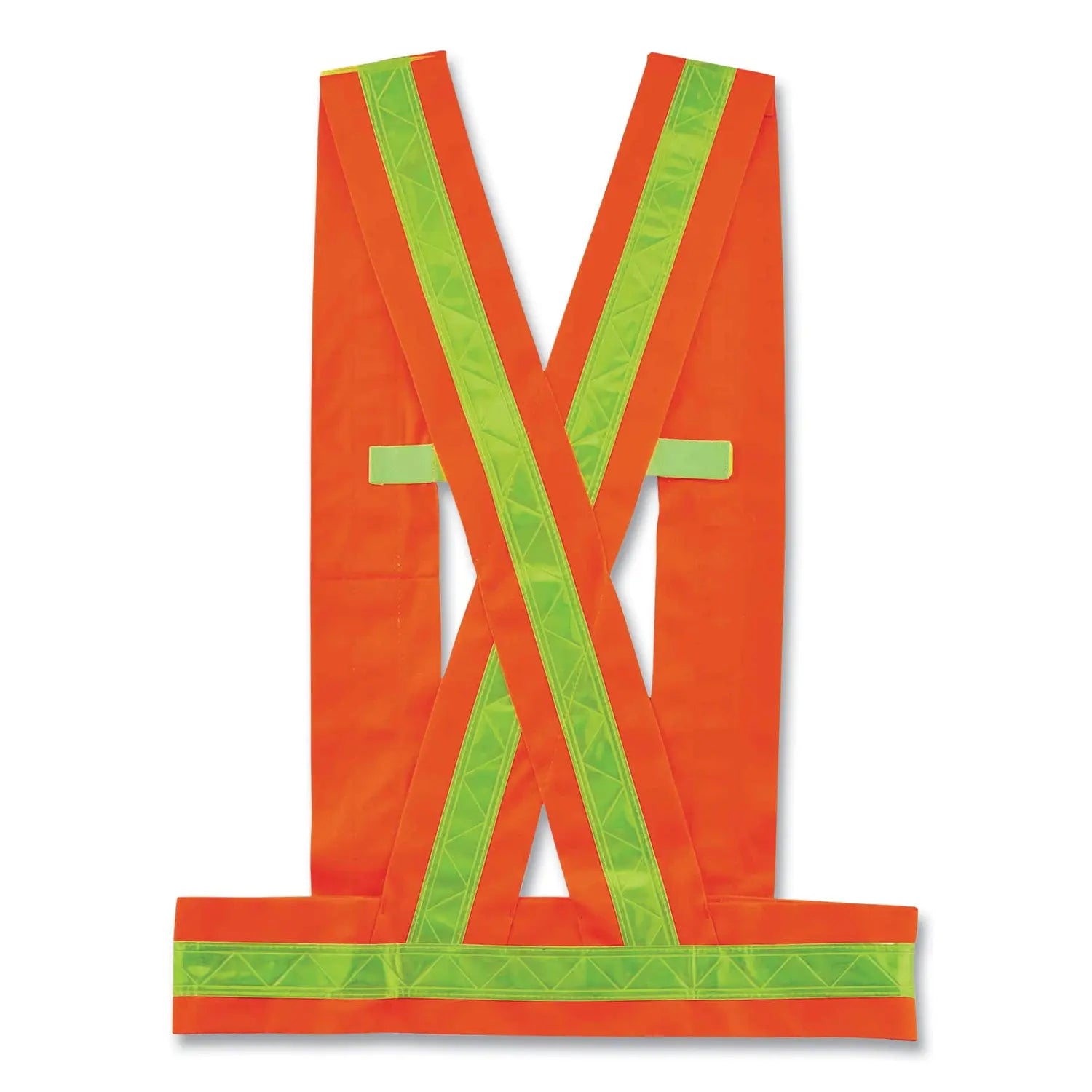 ergodyne® GloWear 8140BA Class 1 Breakaway Sash, Polyester, X-Large/2X-Large, Orange