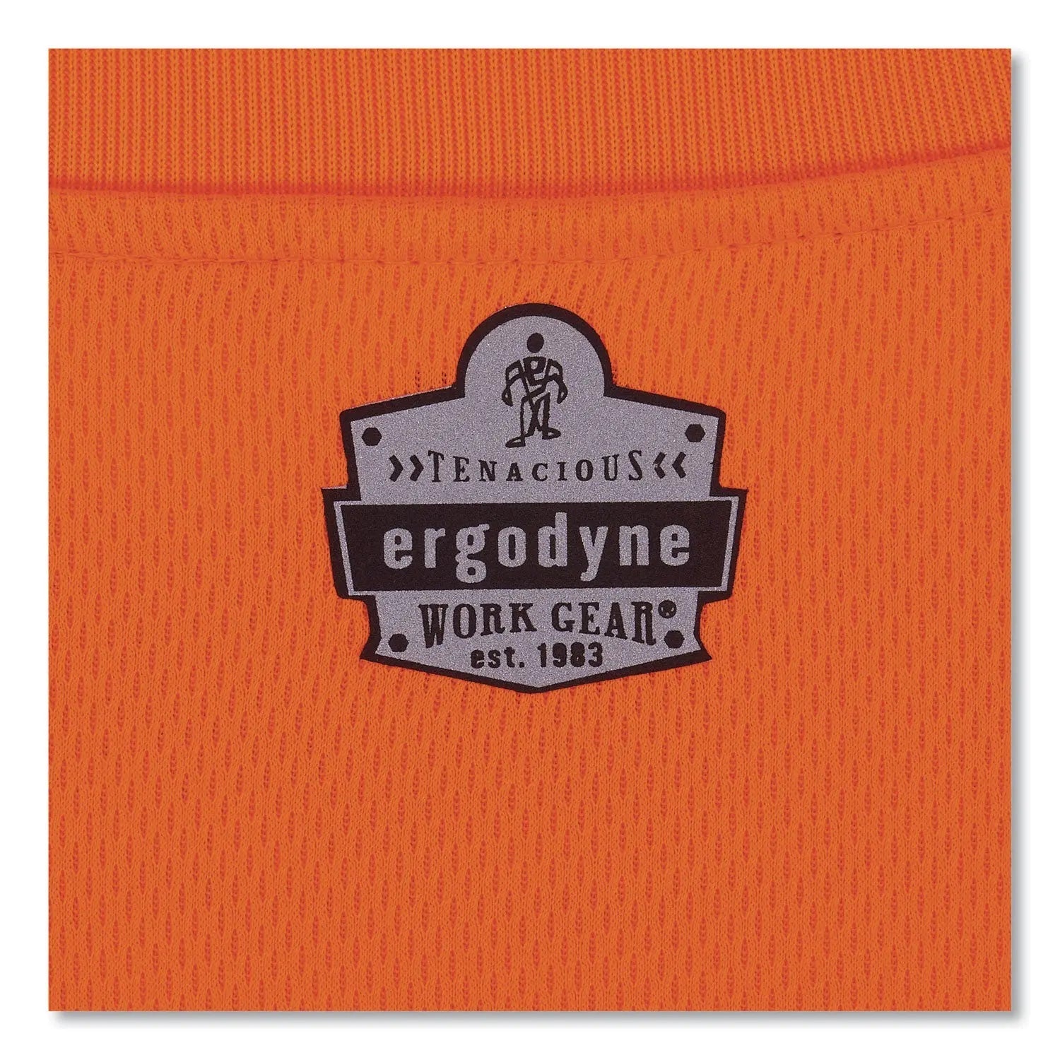 ergodyne® GloWear 8091 Non-Certified Hi-Vis Long Sleeve Shirt, X-Large, Orange