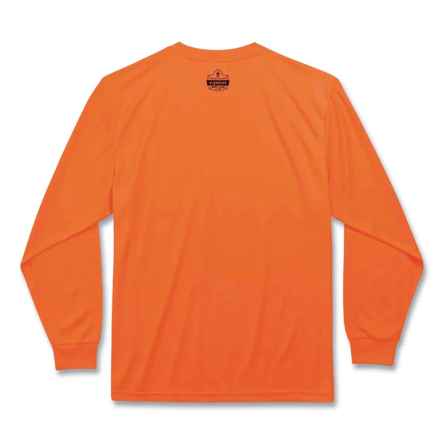 ergodyne® GloWear 8091 Non-Certified Hi-Vis Long Sleeve Shirt, Small, Orange