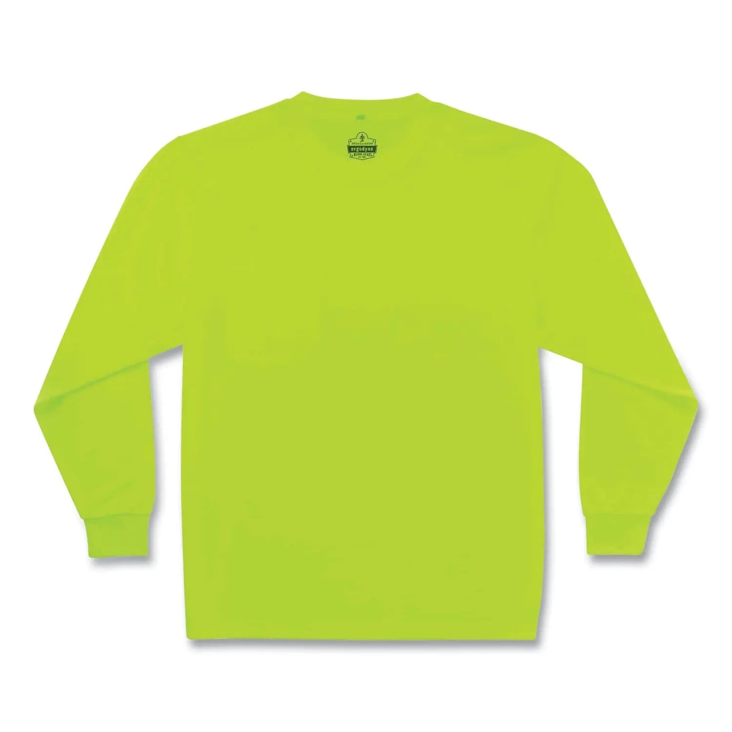 ergodyne® GloWear 8091 Non-Certified Hi-Vis Long Sleeve Shirt, X-Large, Lime