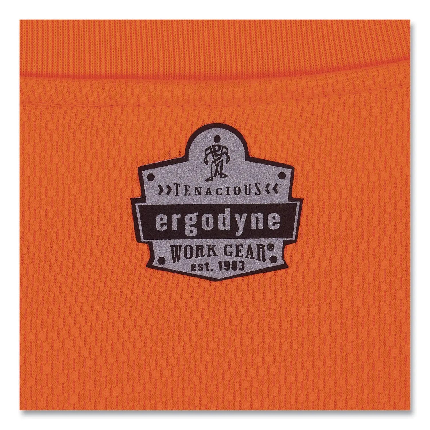 ergodyne® GloWear 8091 Non-Certified Hi-Vis Long Sleeve Shirt, Small, Orange