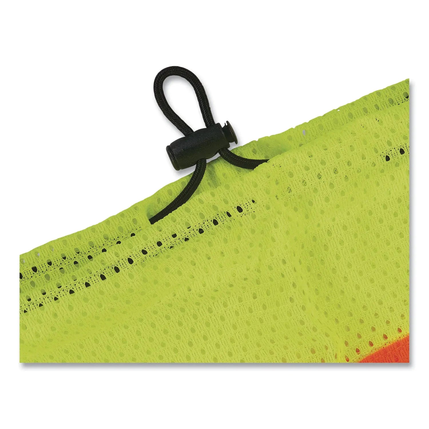 ergodyne® GloWear 8009 Class E Two-Tone Mesh Leg Gaiters, One Size Fits Most, Lime