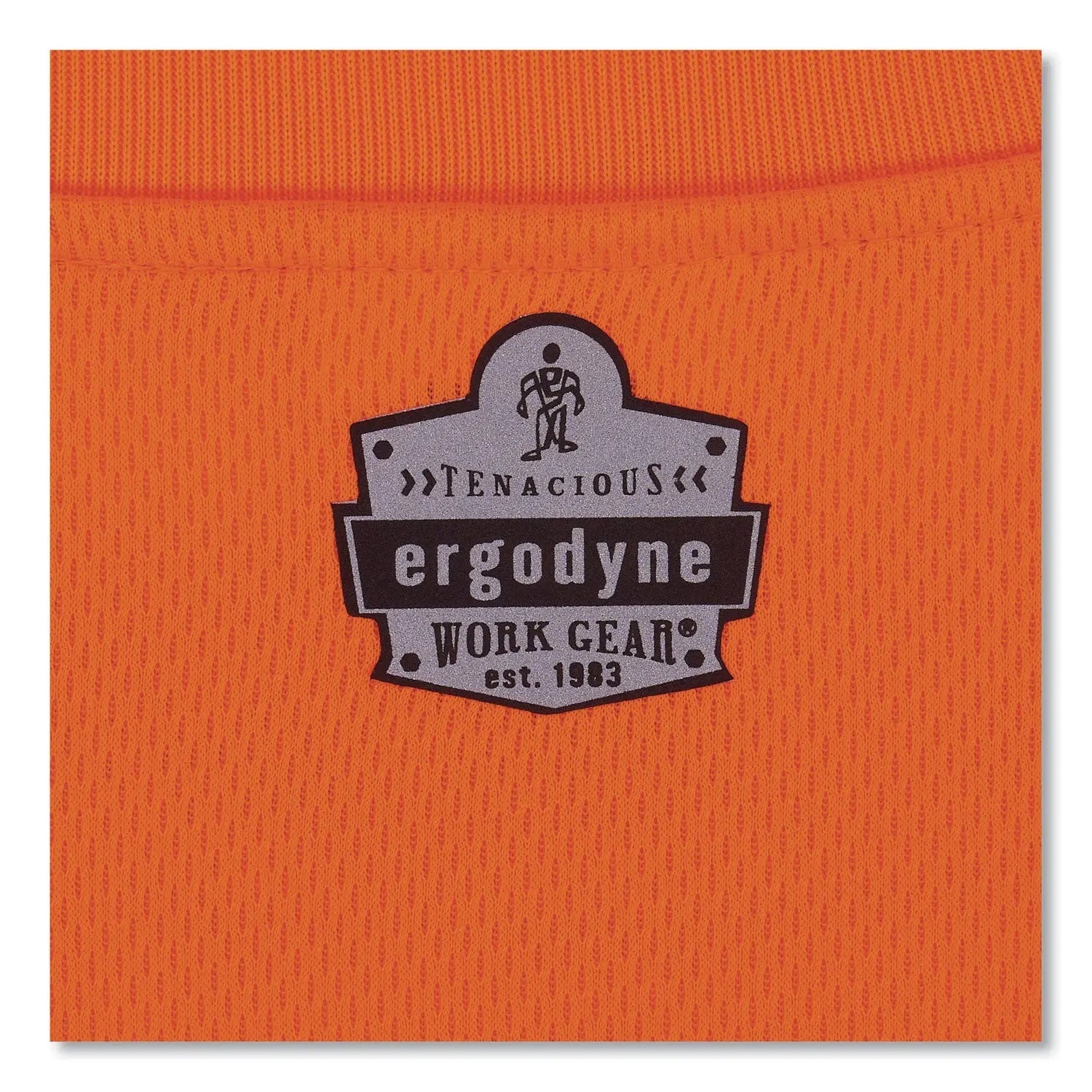 ergodyne® GloWear 8091 Non-Certified Hi-Vis Long Sleeve Shirt, Large, Orange