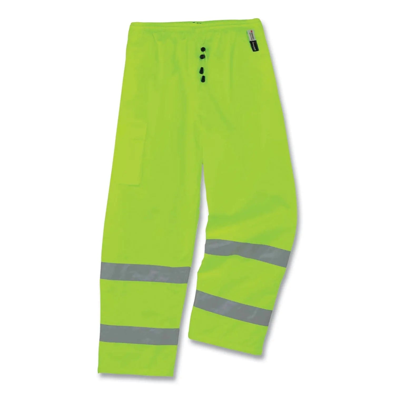 ergodyne® GloWear 8925 Class E Hi-Vis Thermal Pants, 4X-Large, Lime