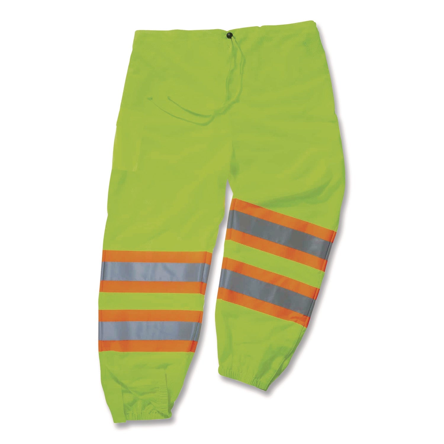 ergodyne® GloWear 8911 Class E Two-Tone Pants, Large/X-Large, Lime