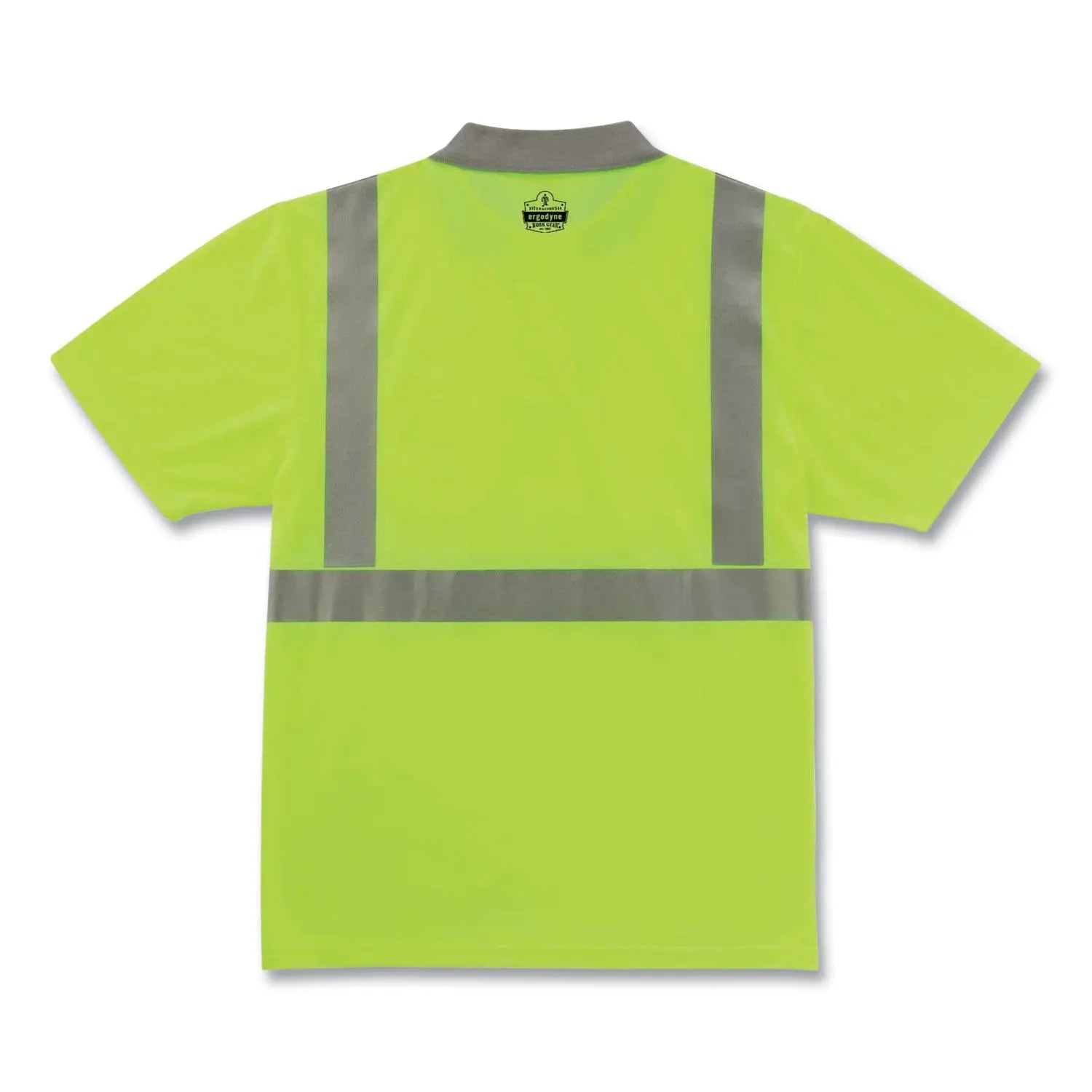 ergodyne® GloWear 8295 Class 2 Hi-Vis Polo Shirt, 5X-Large, Lime