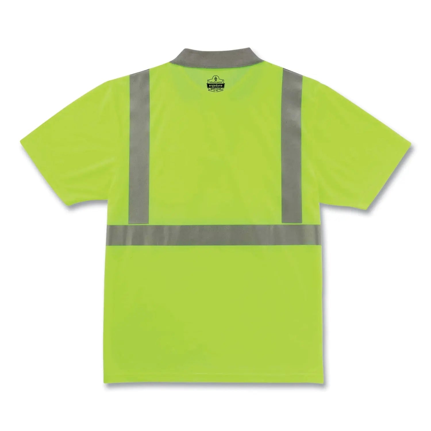 ergodyne® GloWear 8295 Class 2 Hi-Vis Polo Shirt, 3X-Large, Lime
