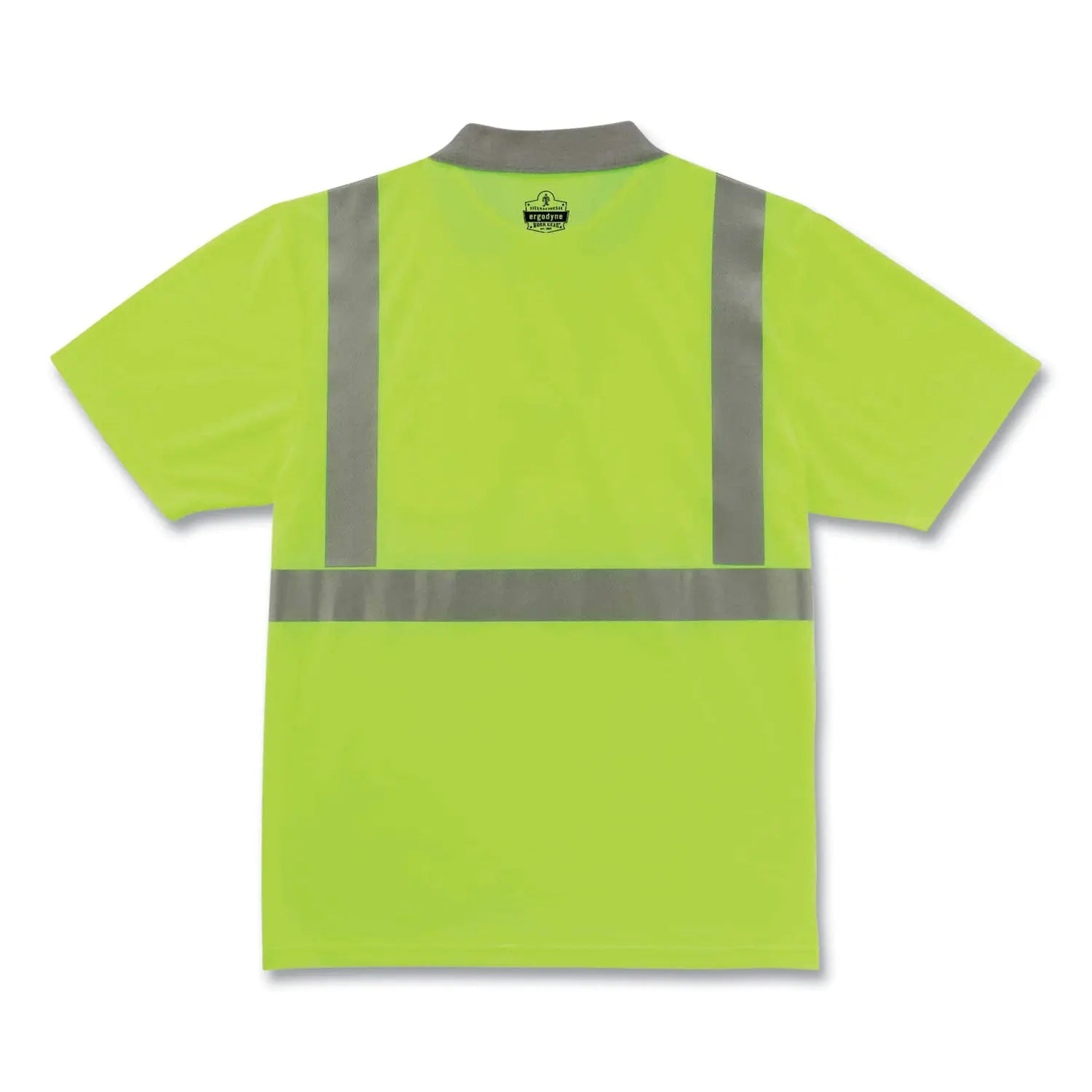 ergodyne® GloWear 8295 Class 2 Hi-Vis Polo Shirt, 4X-Large, Lime