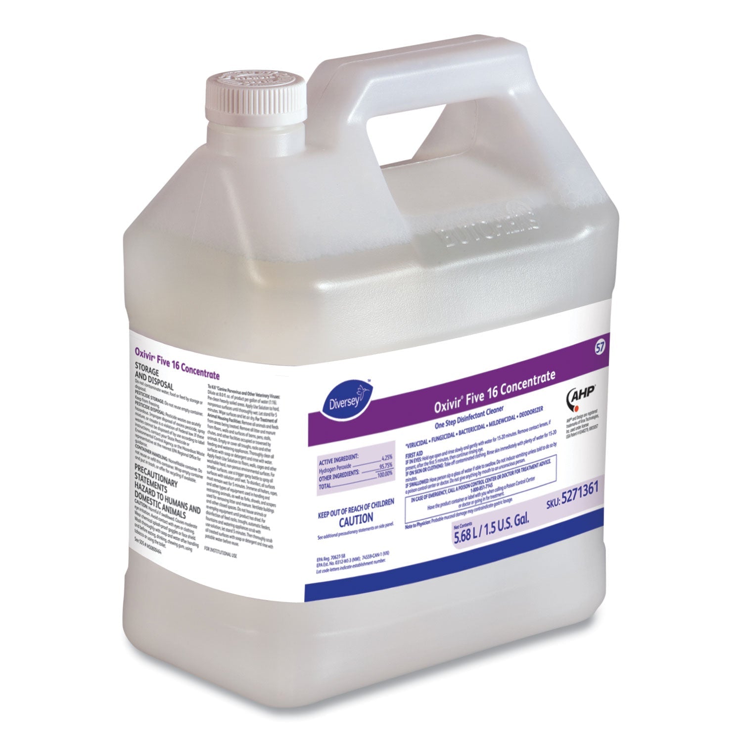 Oxivir Five 16 Disinfectant Cleaner | Diversey™