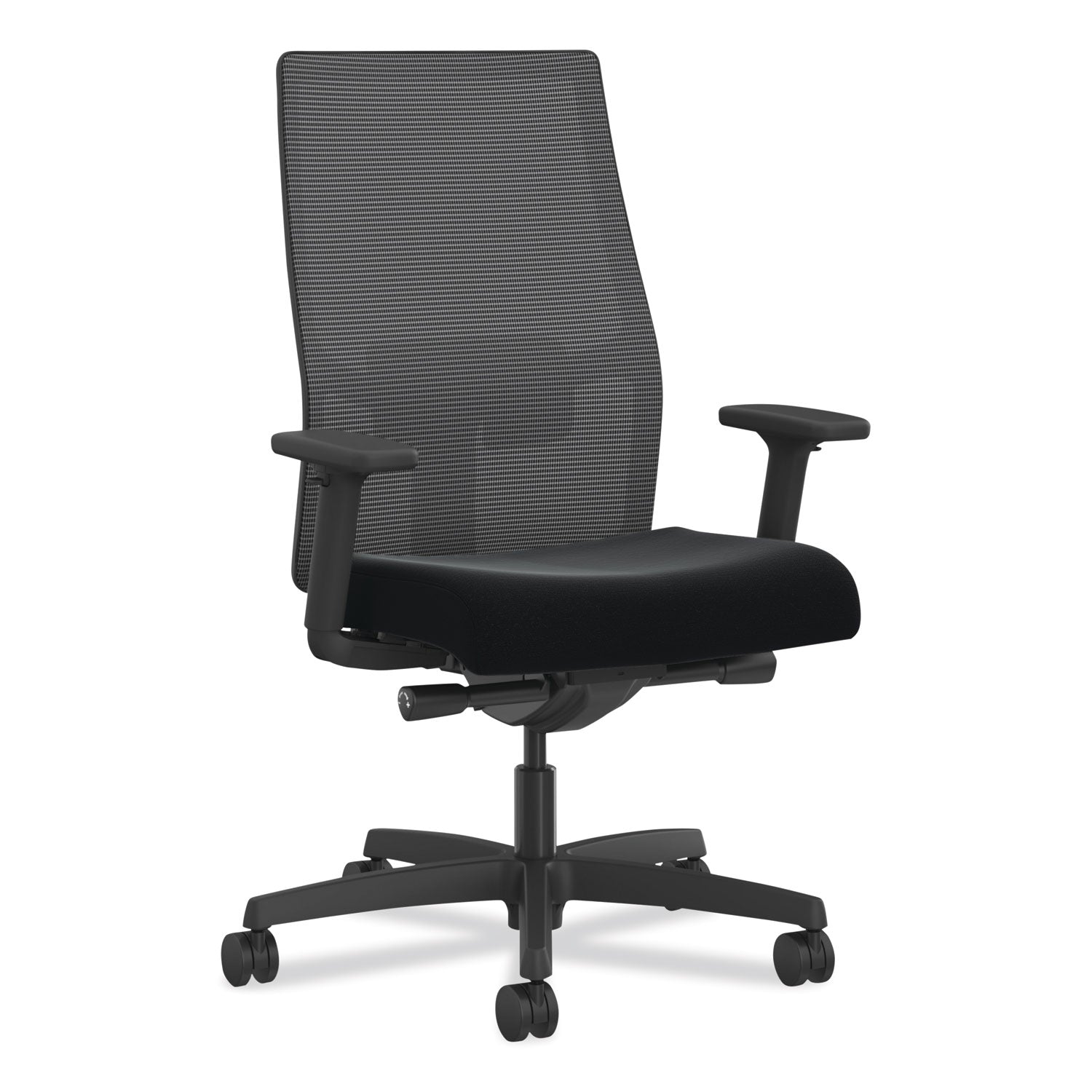 Mid-Back Task Chair | Green Lumbar/Black