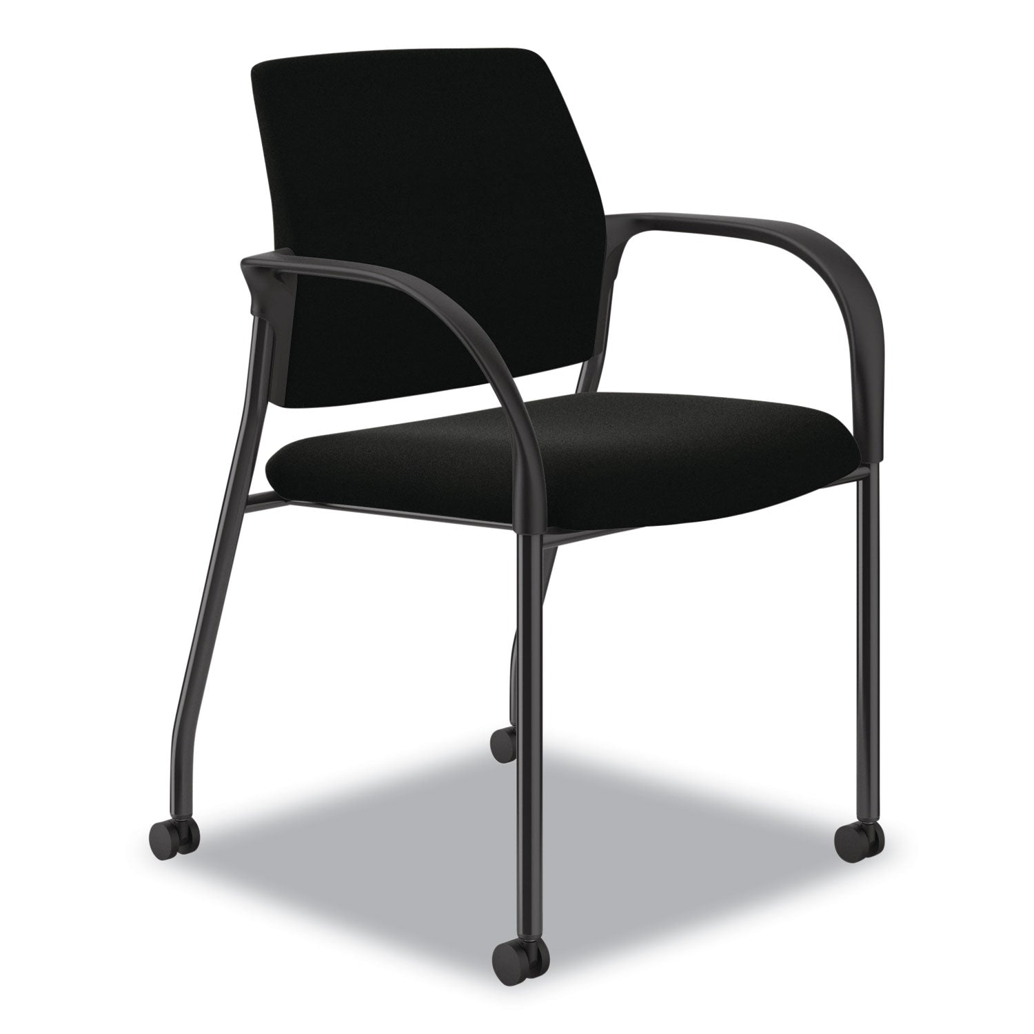 Ignition Series Guest Chair | Black Polyurethane